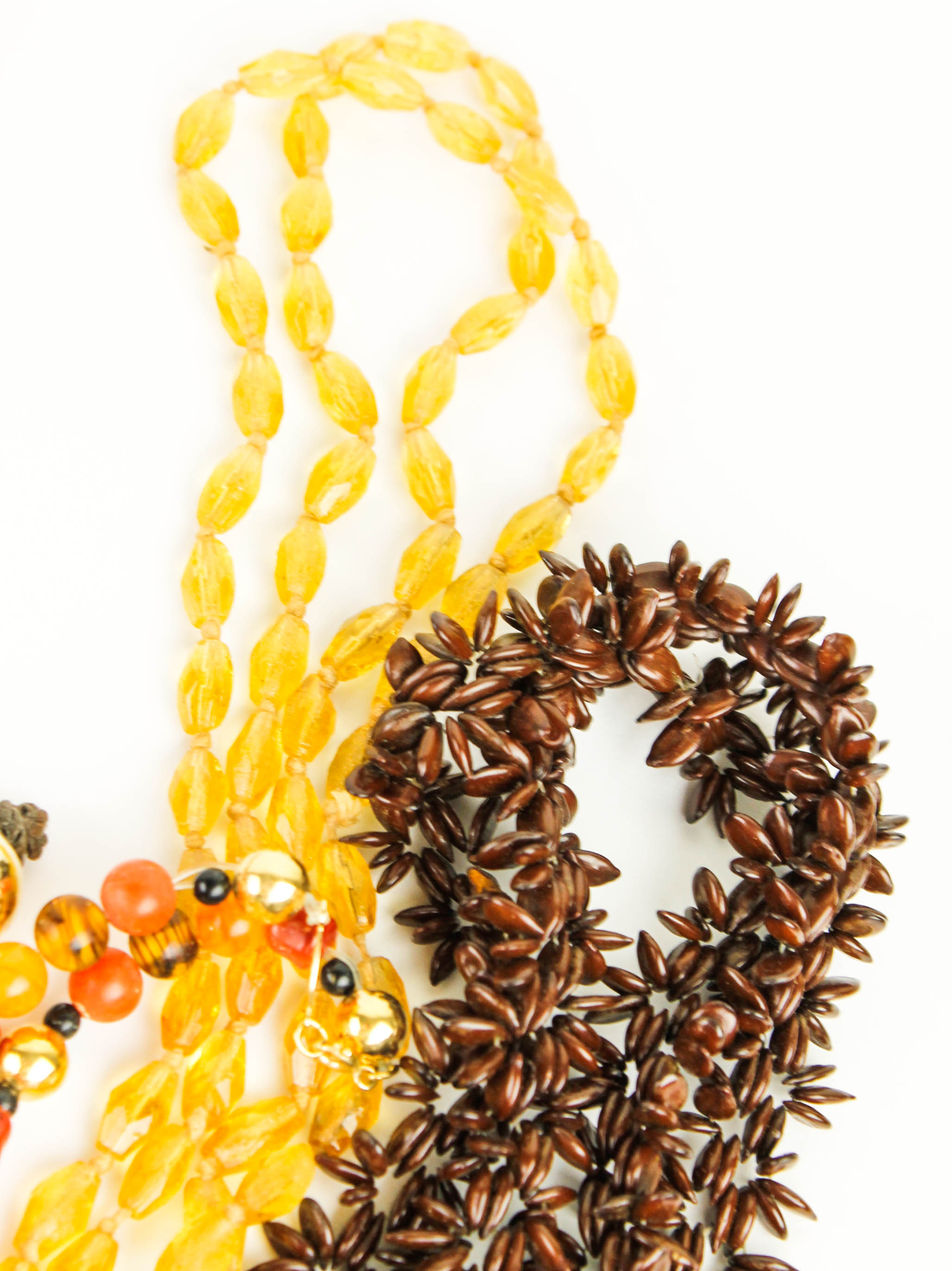 Collection of Colorful Costume Beaded Necklaces