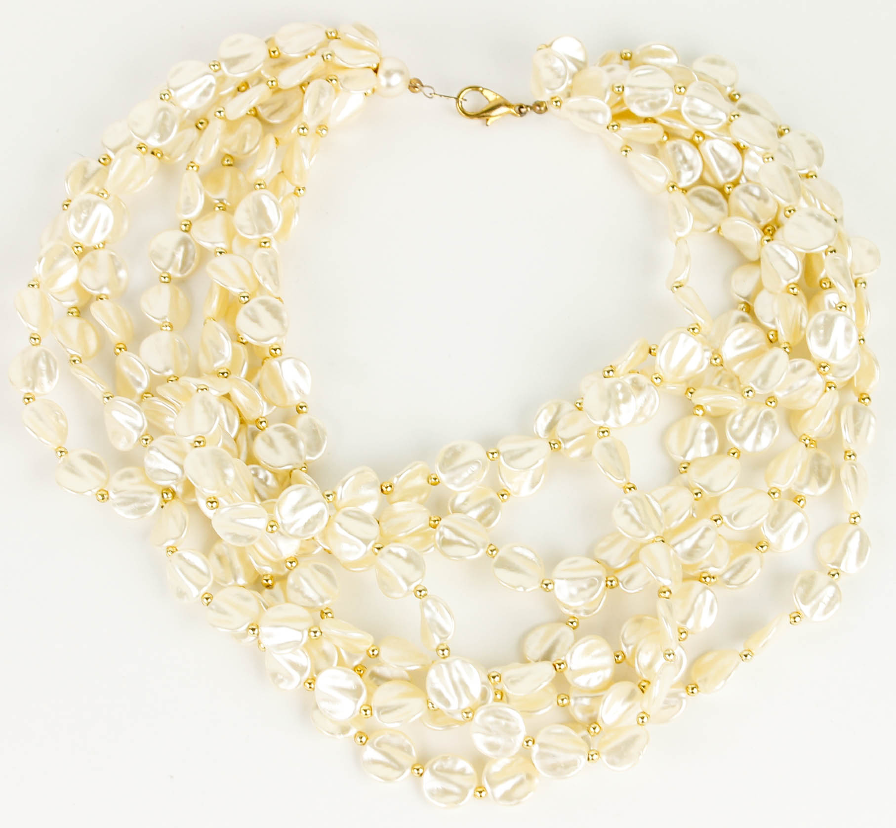 Faux Pearl Costume Necklace Collection