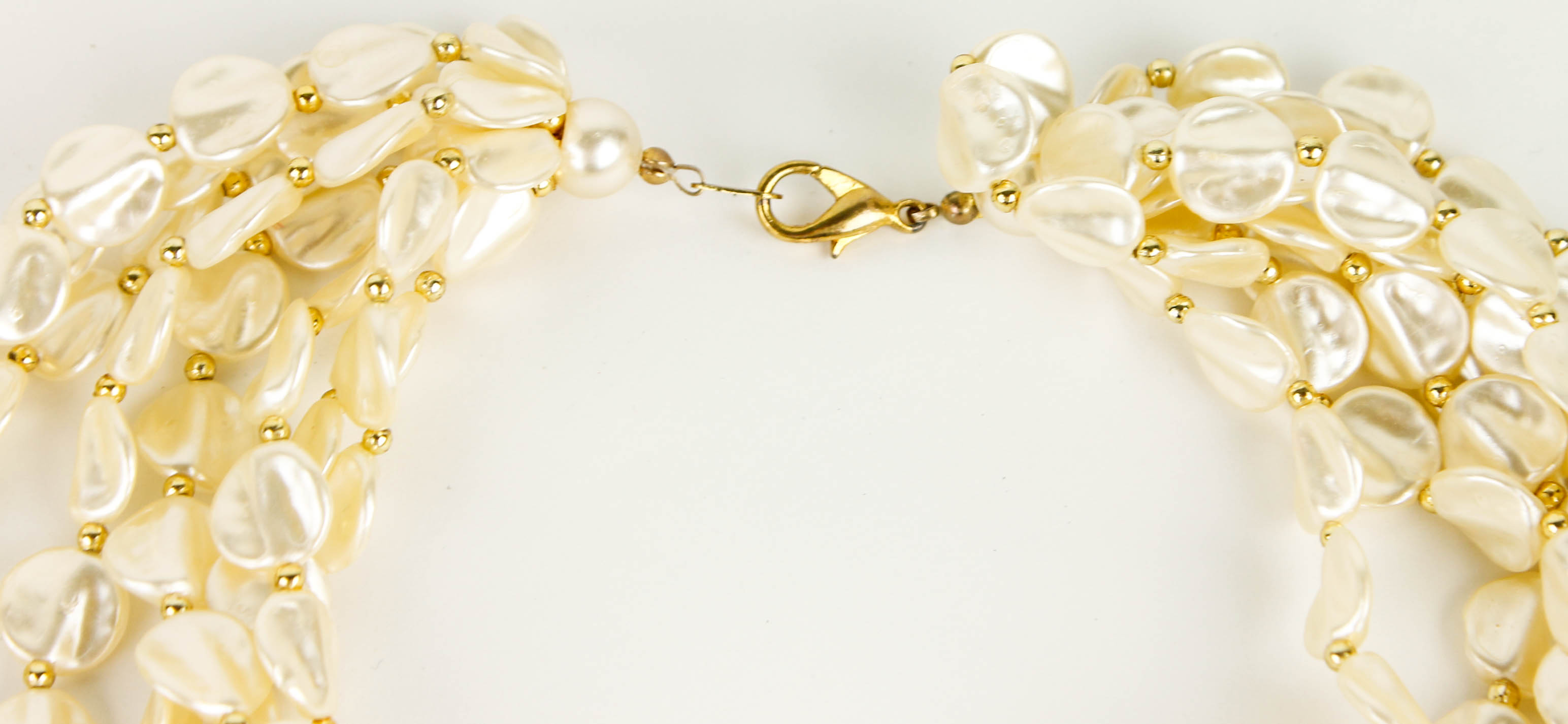 Faux Pearl Costume Necklace Collection