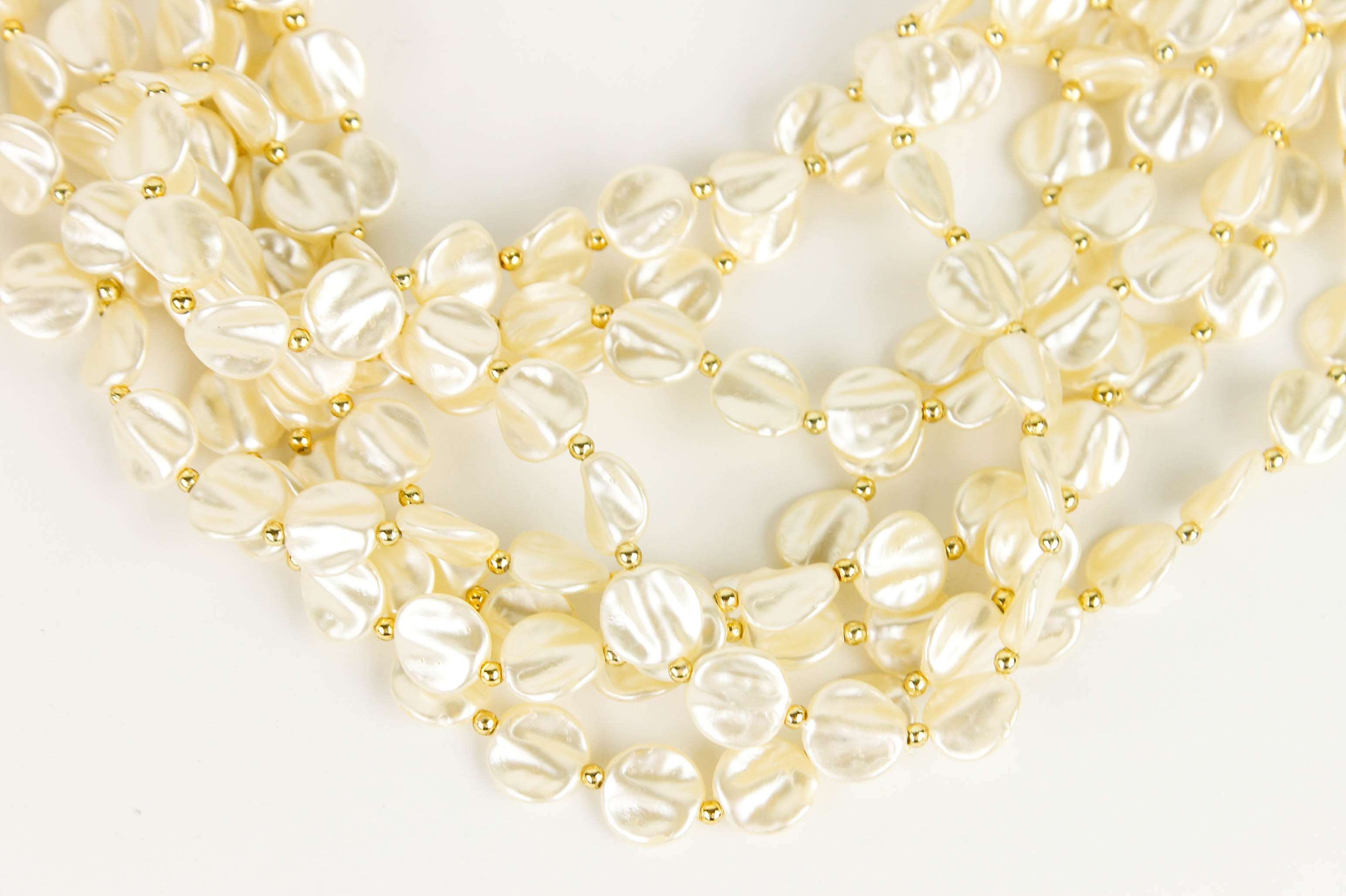Faux Pearl Costume Necklace Collection