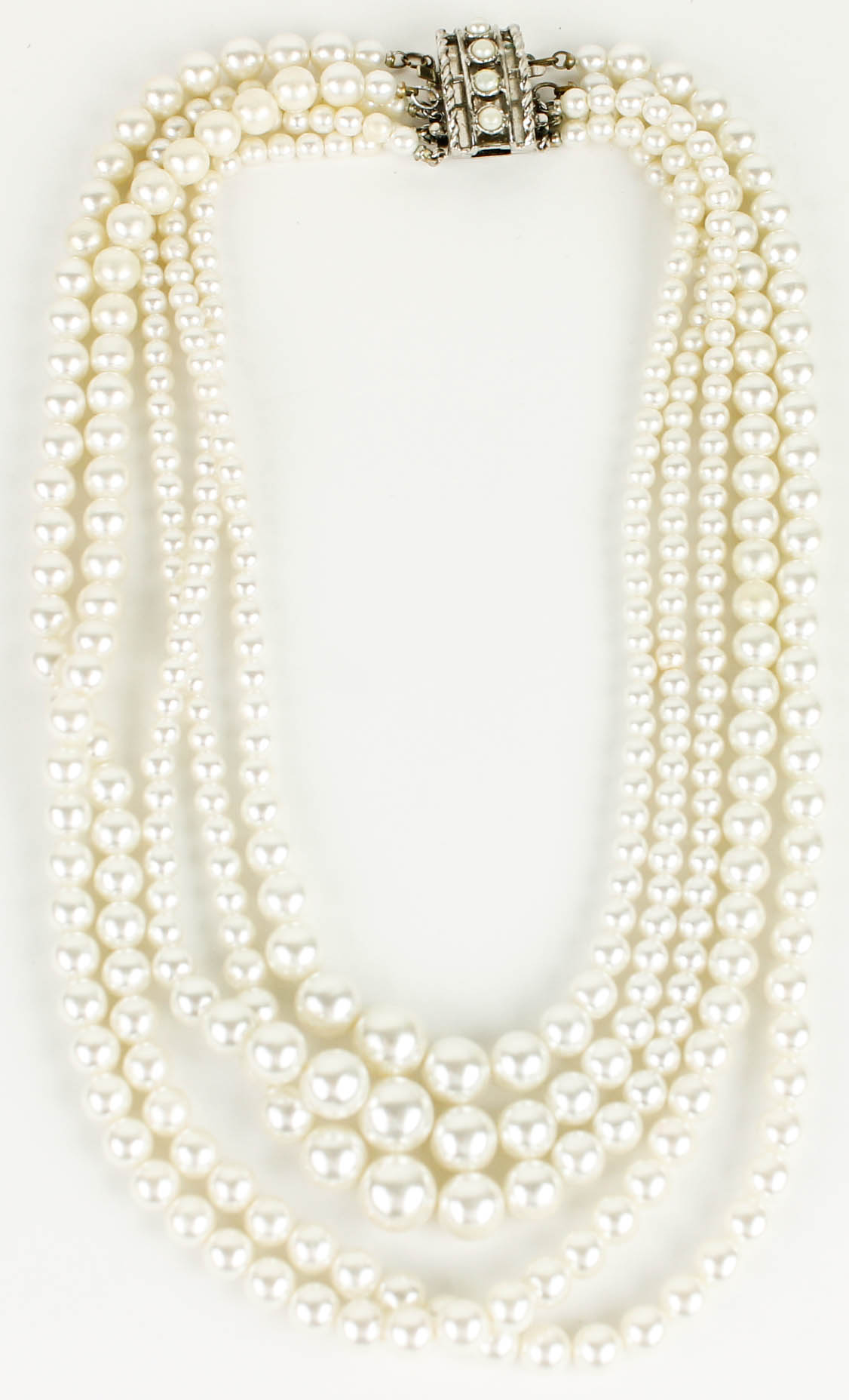 Faux Pearl Costume Necklace Collection