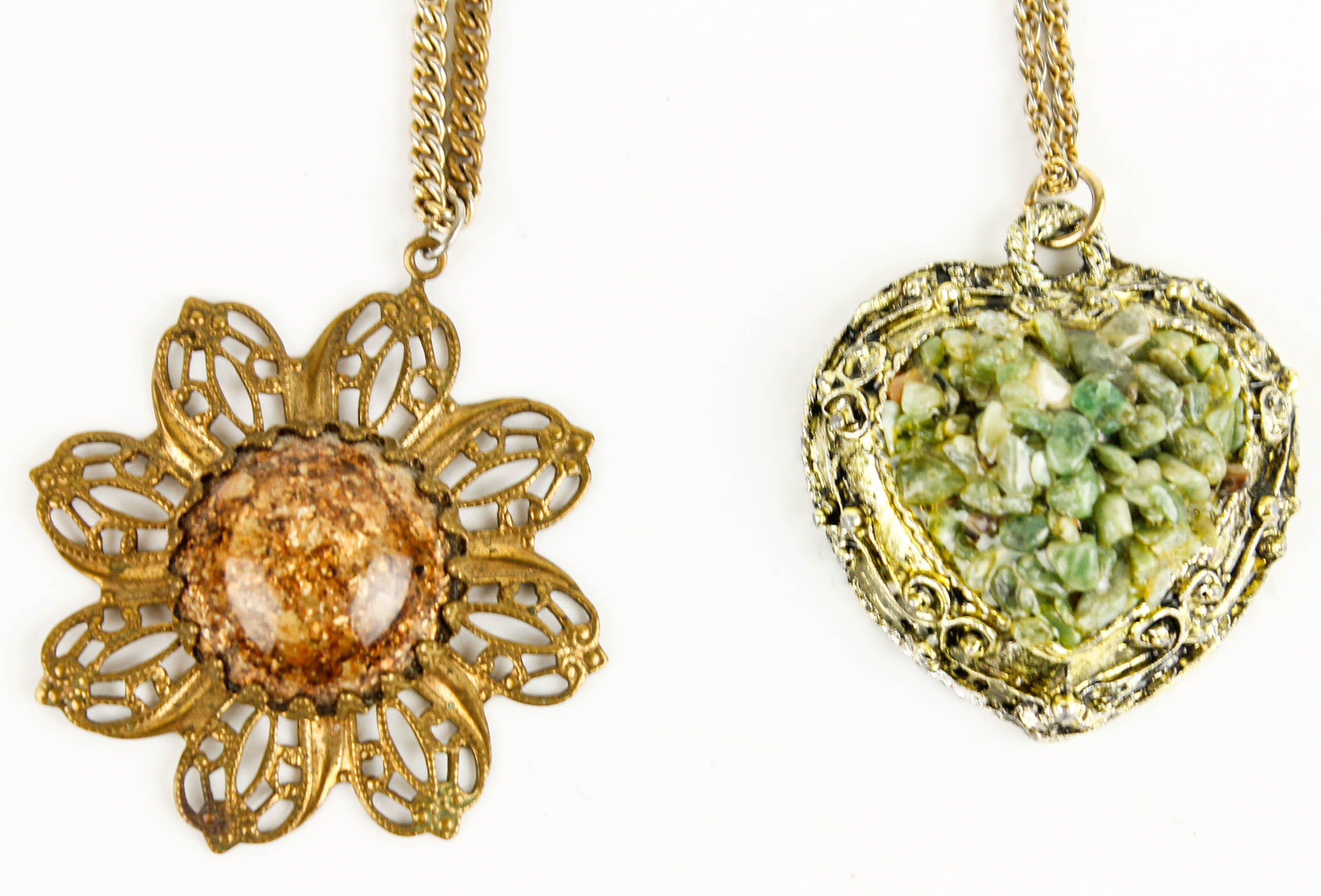 Variety of Costume Pendant Necklaces