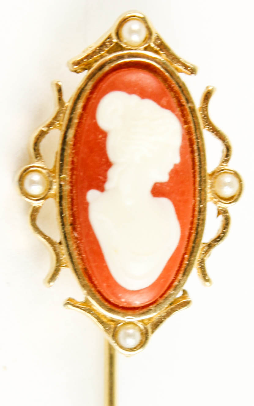 Collection of Cameo Costume Jewelry