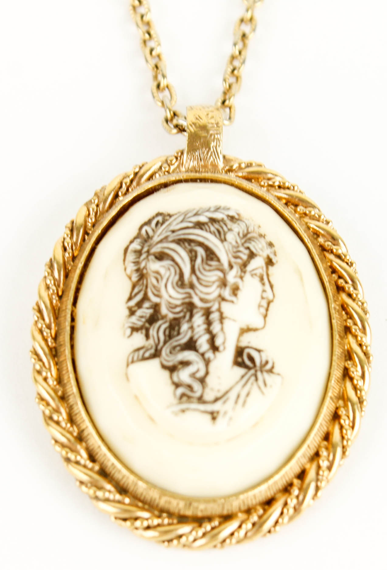 Collection of Cameo Costume Jewelry