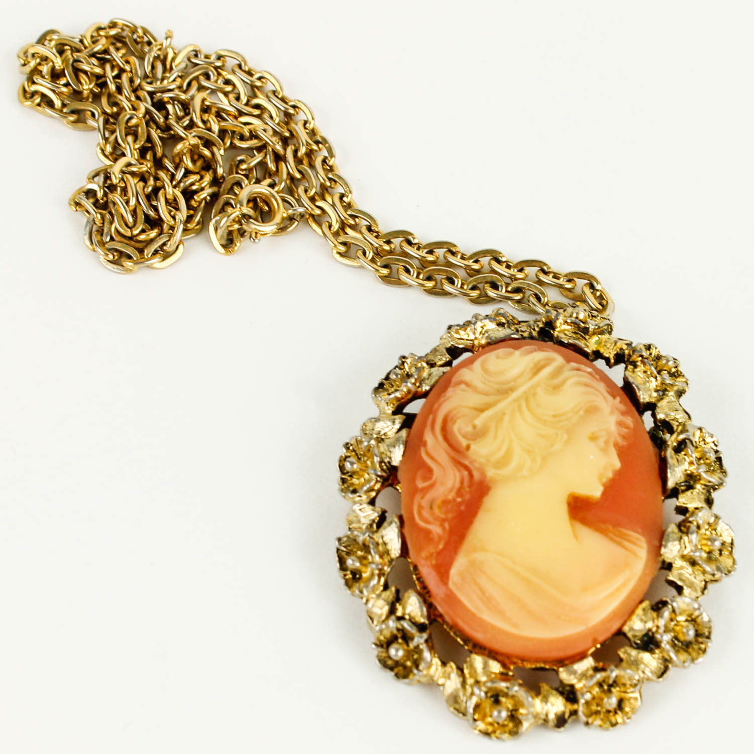 Collection of Cameo Costume Jewelry
