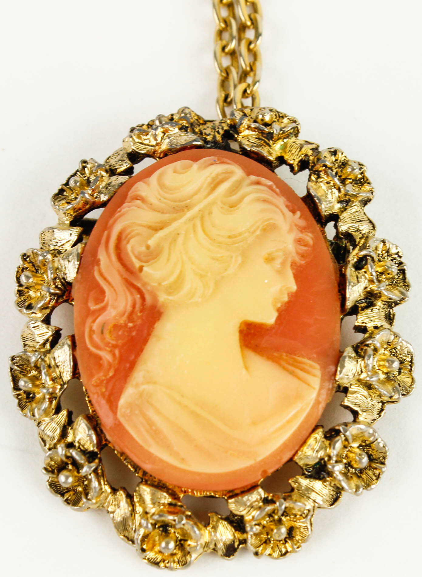 Collection of Cameo Costume Jewelry