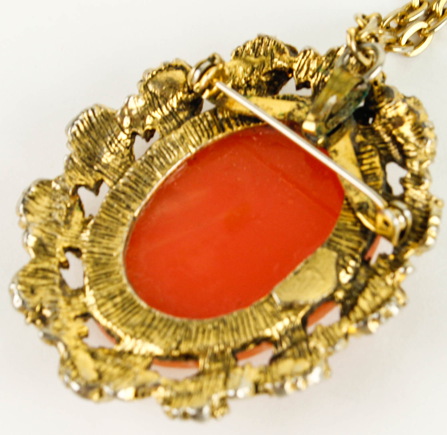 Collection of Cameo Costume Jewelry