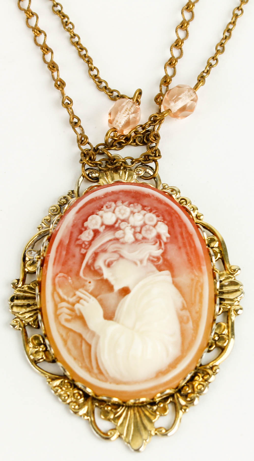 Collection of Cameo Costume Jewelry