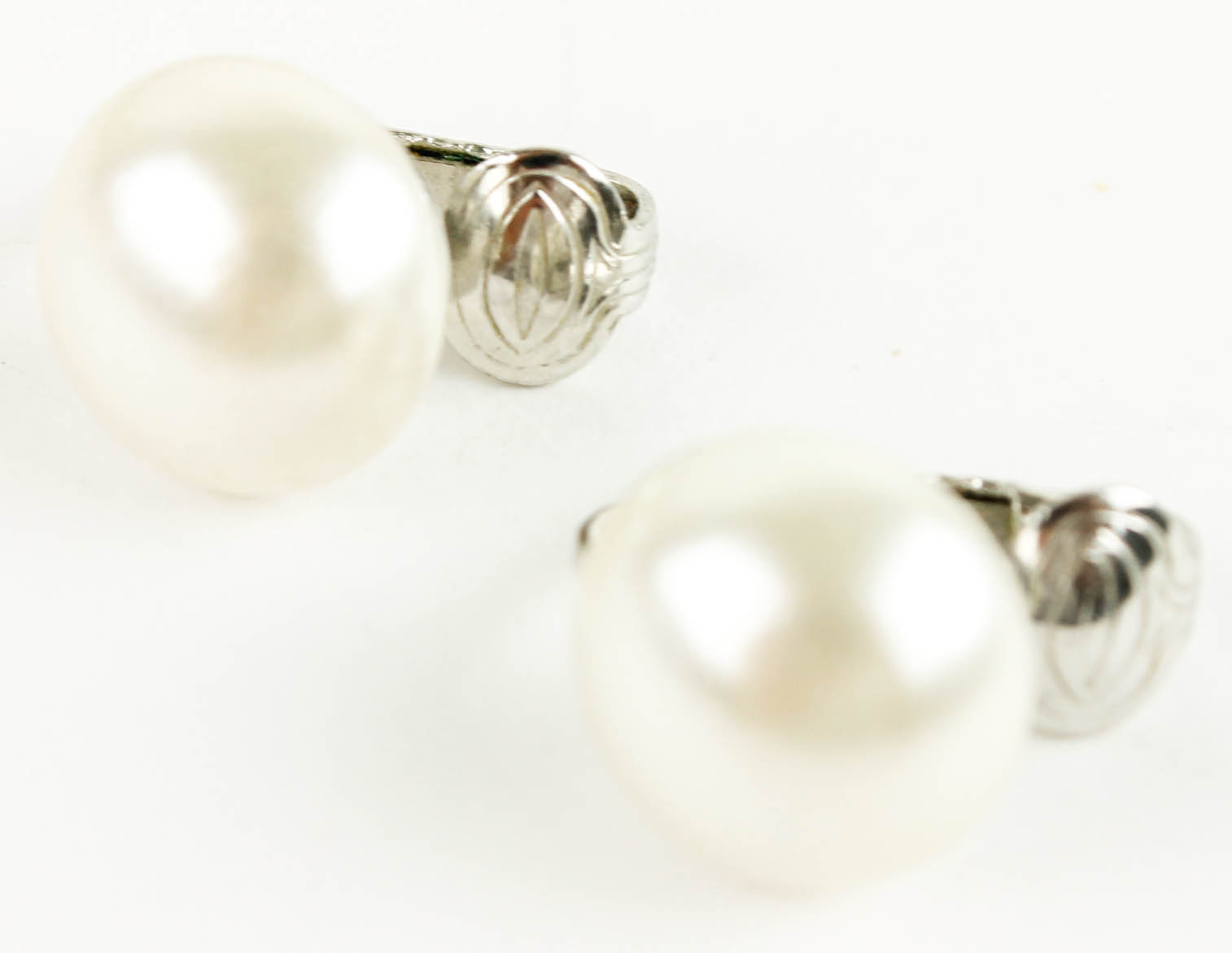 Variety of Silver Tone Costume Jewelry with Stones