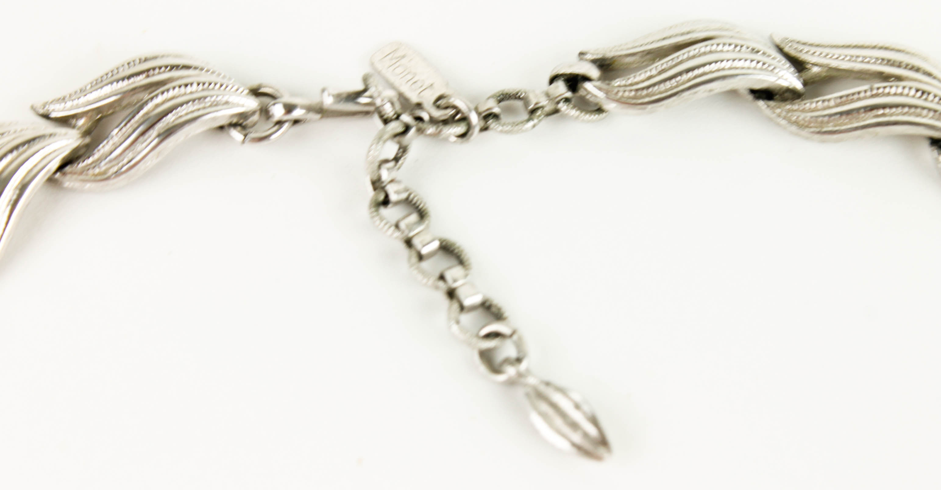 Variety of Silver Tone Costume Jewelry with Stones