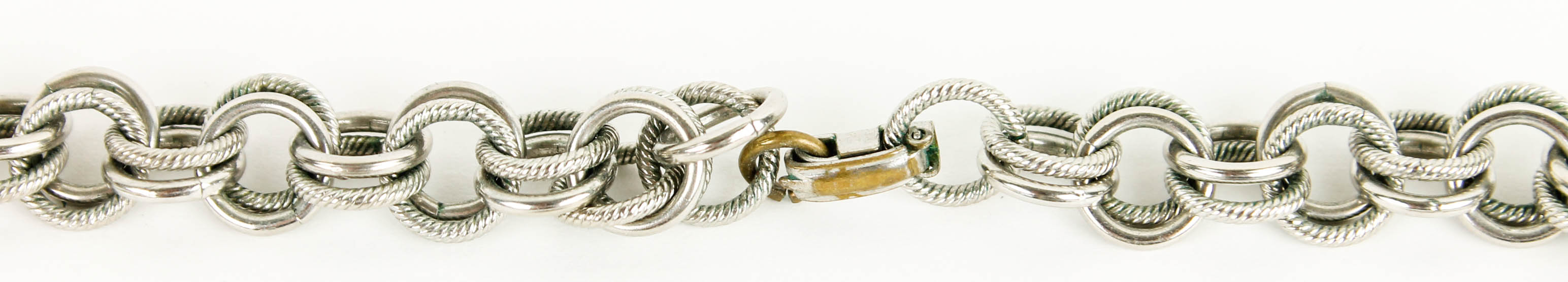 Variety of Silver Tone Costume Jewelry with Stones