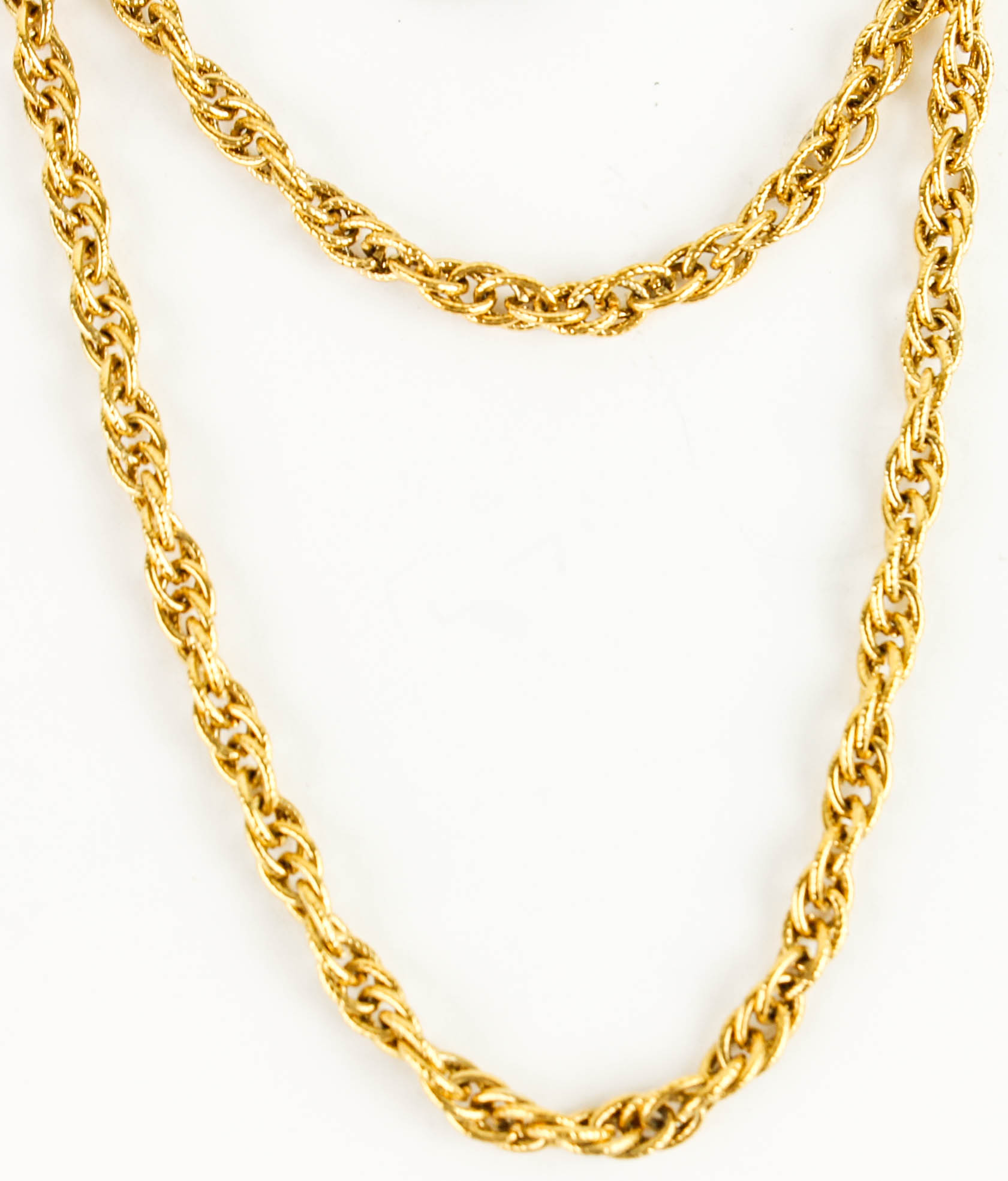Trifari Gold and Black Costume Necklace