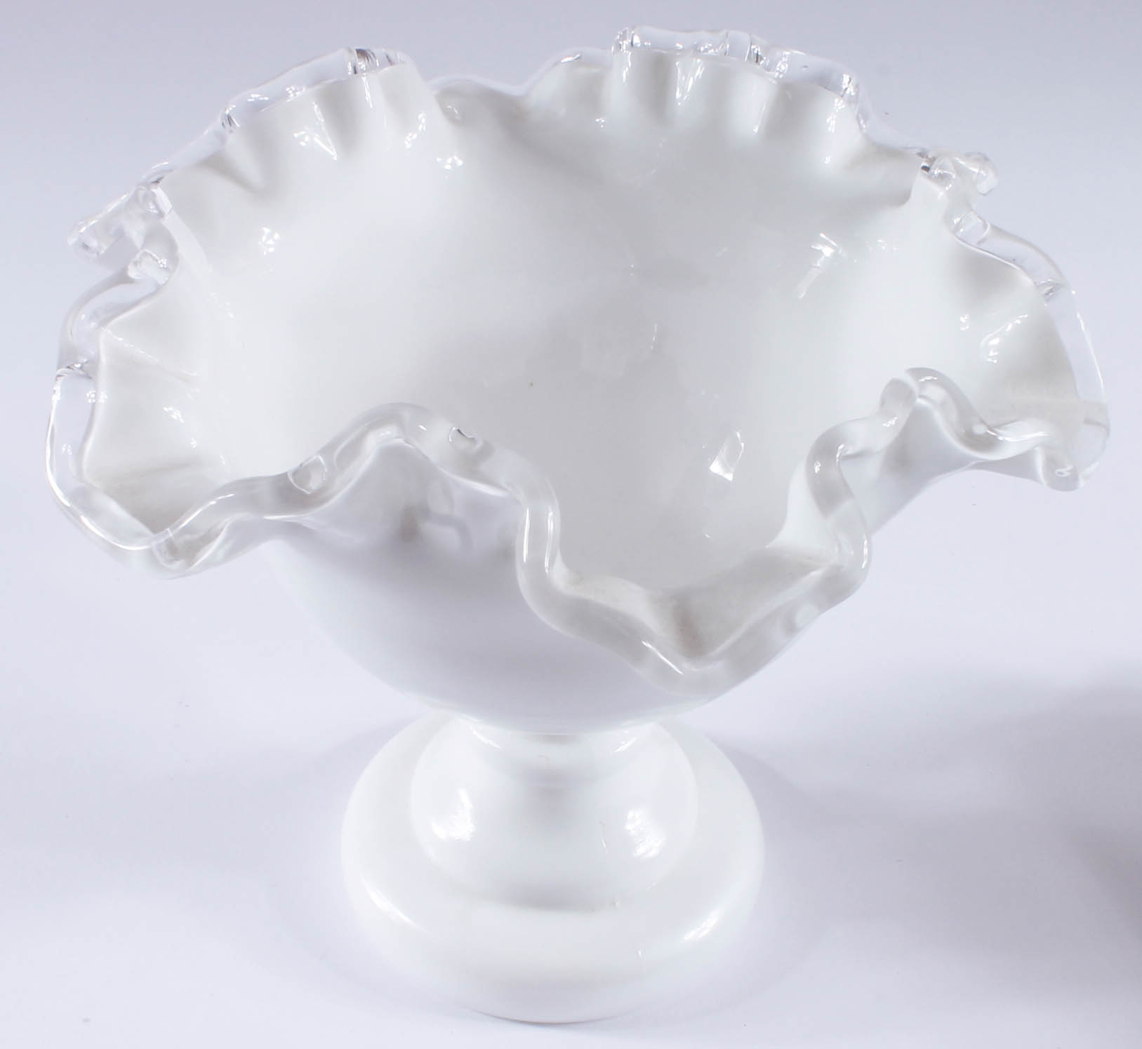 Fenton "Silver Cresent"  Epergne