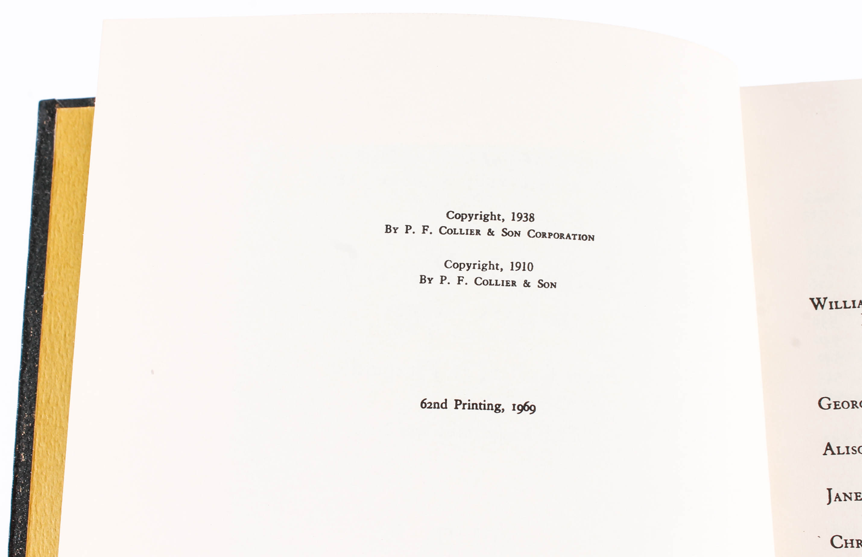 1969 "The Harvard Classics" Collection