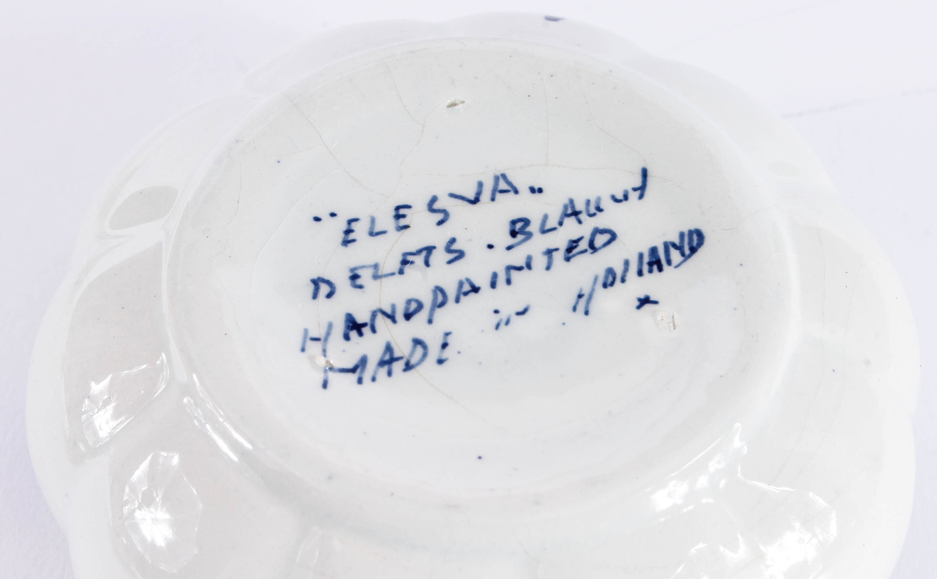 Hand Painted Delft Pottery