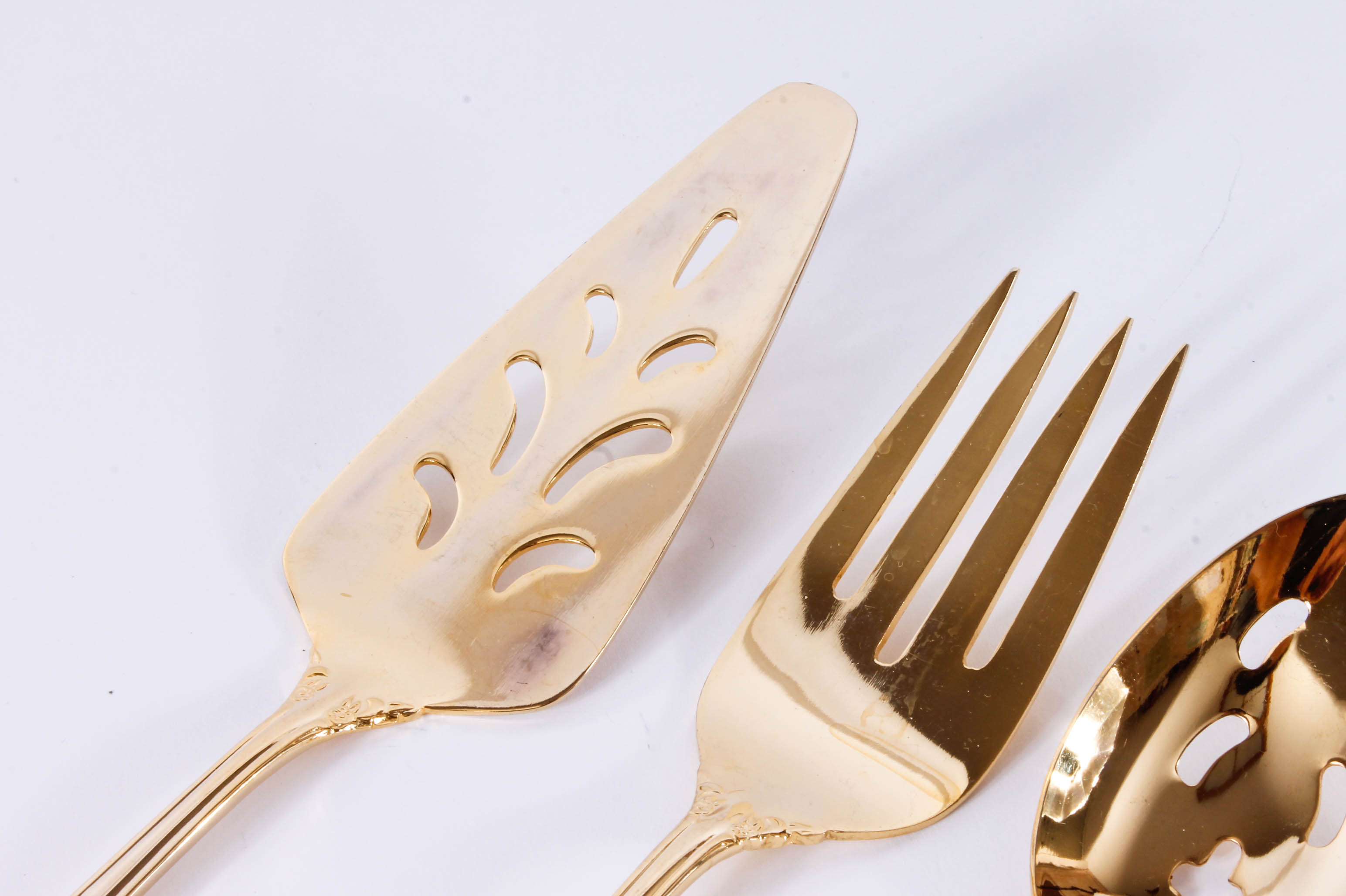 Towle "Golden Baroness" Gold-Plated Flatware