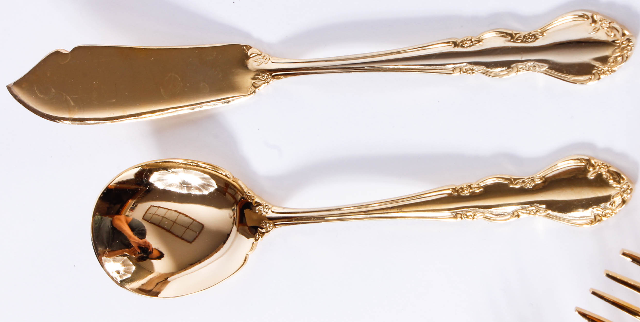 Towle "Golden Baroness" Gold-Plated Flatware