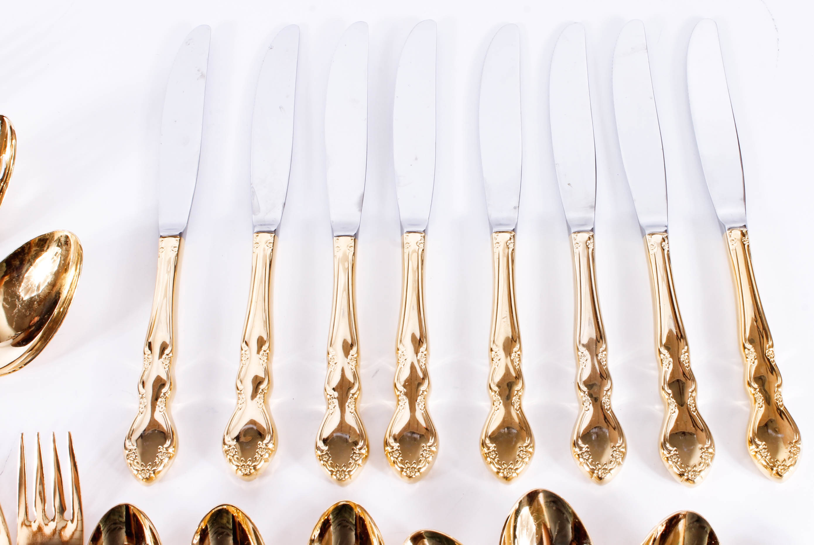 Towle "Golden Baroness" Gold-Plated Flatware