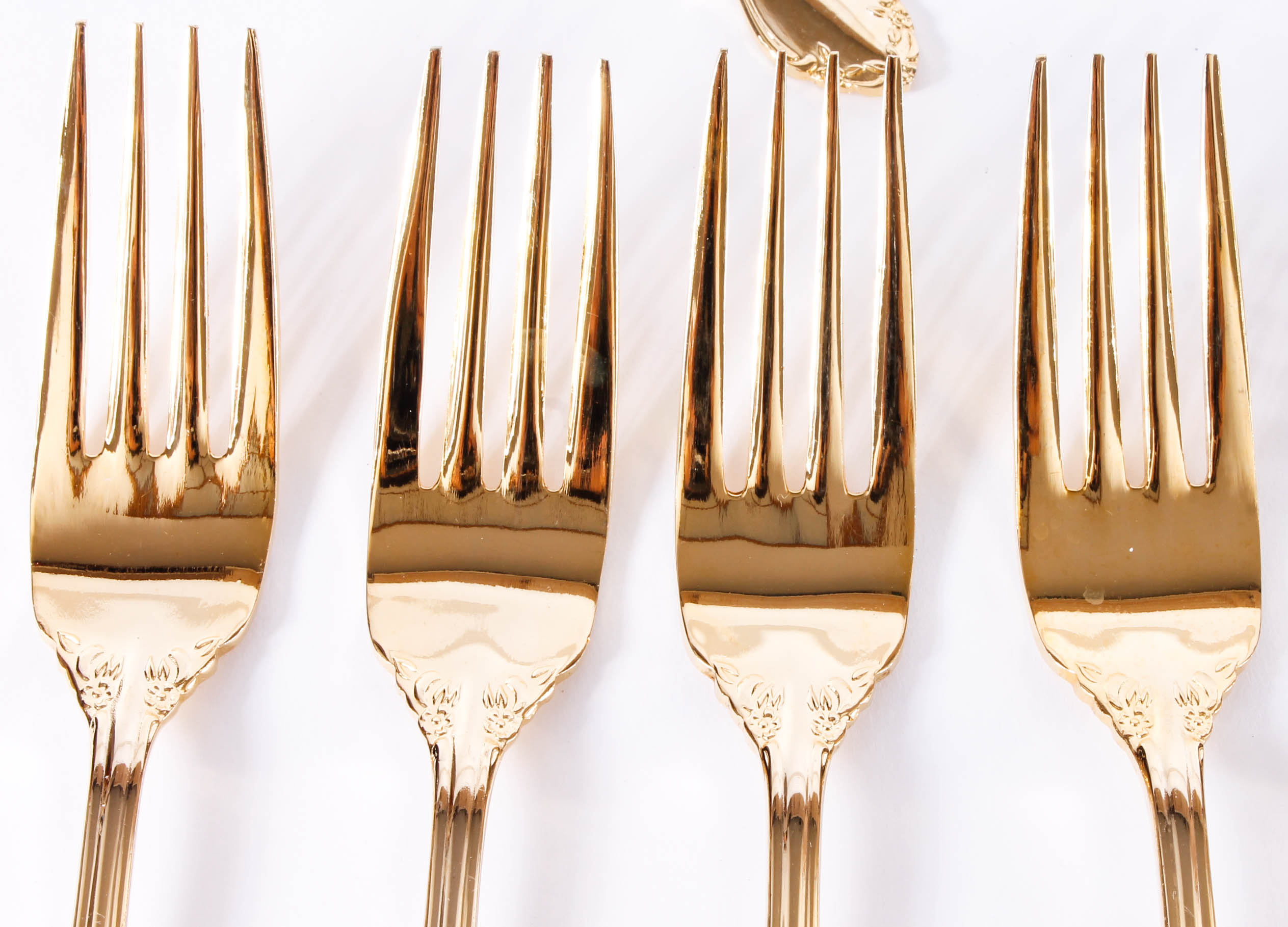 Towle "Golden Baroness" Gold-Plated Flatware