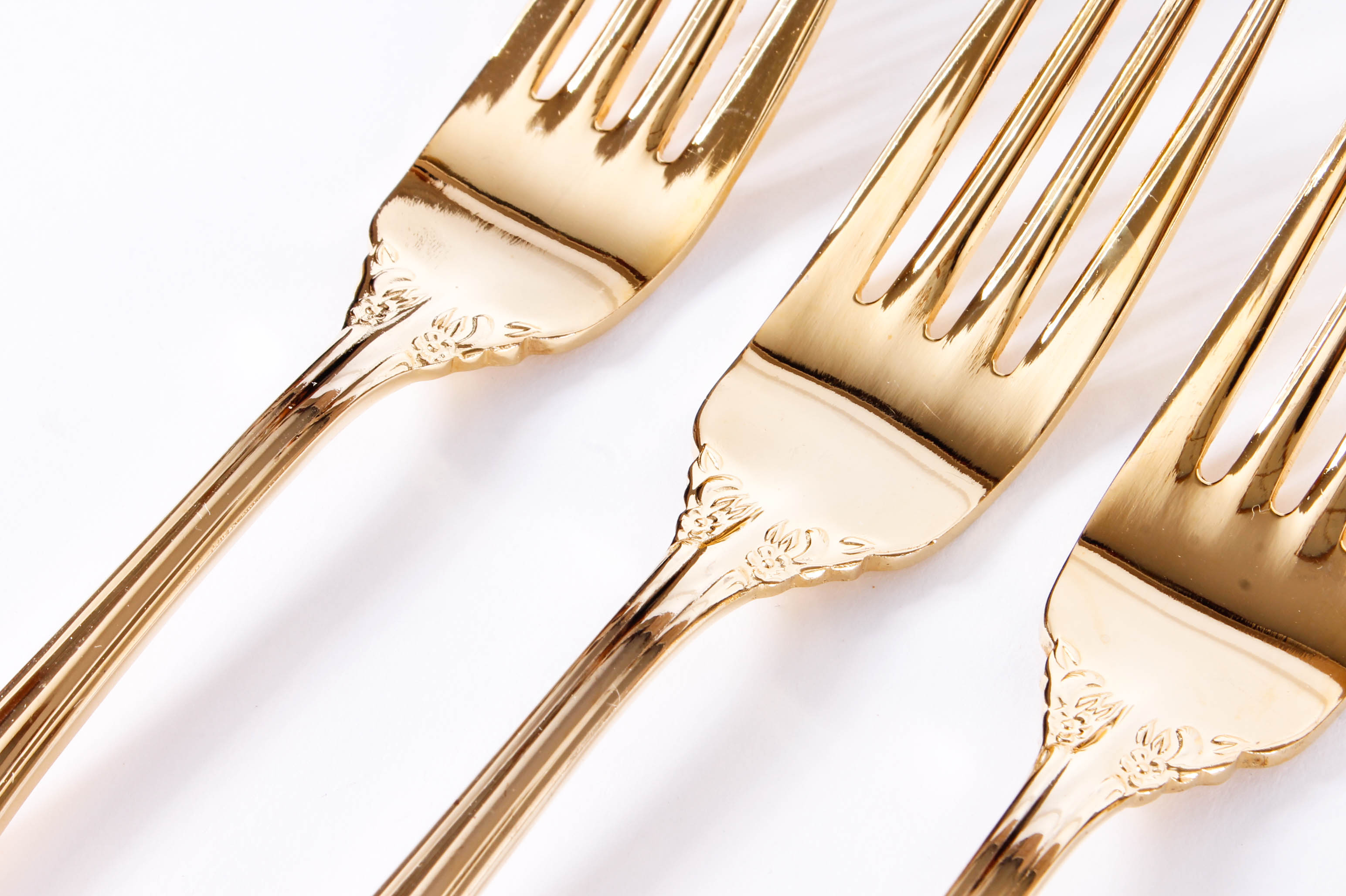 Towle "Golden Baroness" Gold-Plated Flatware