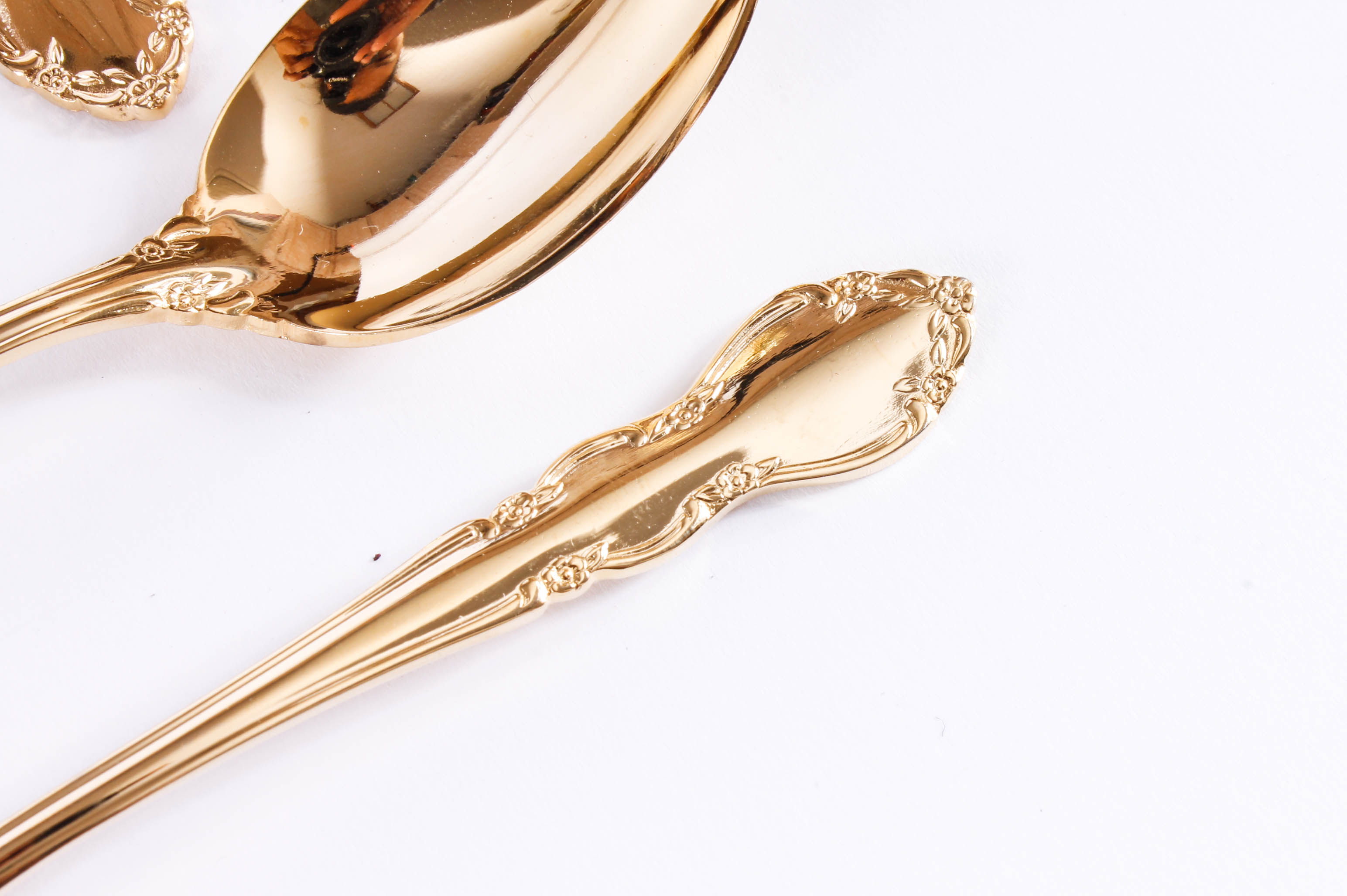 Towle "Golden Baroness" Gold-Plated Flatware