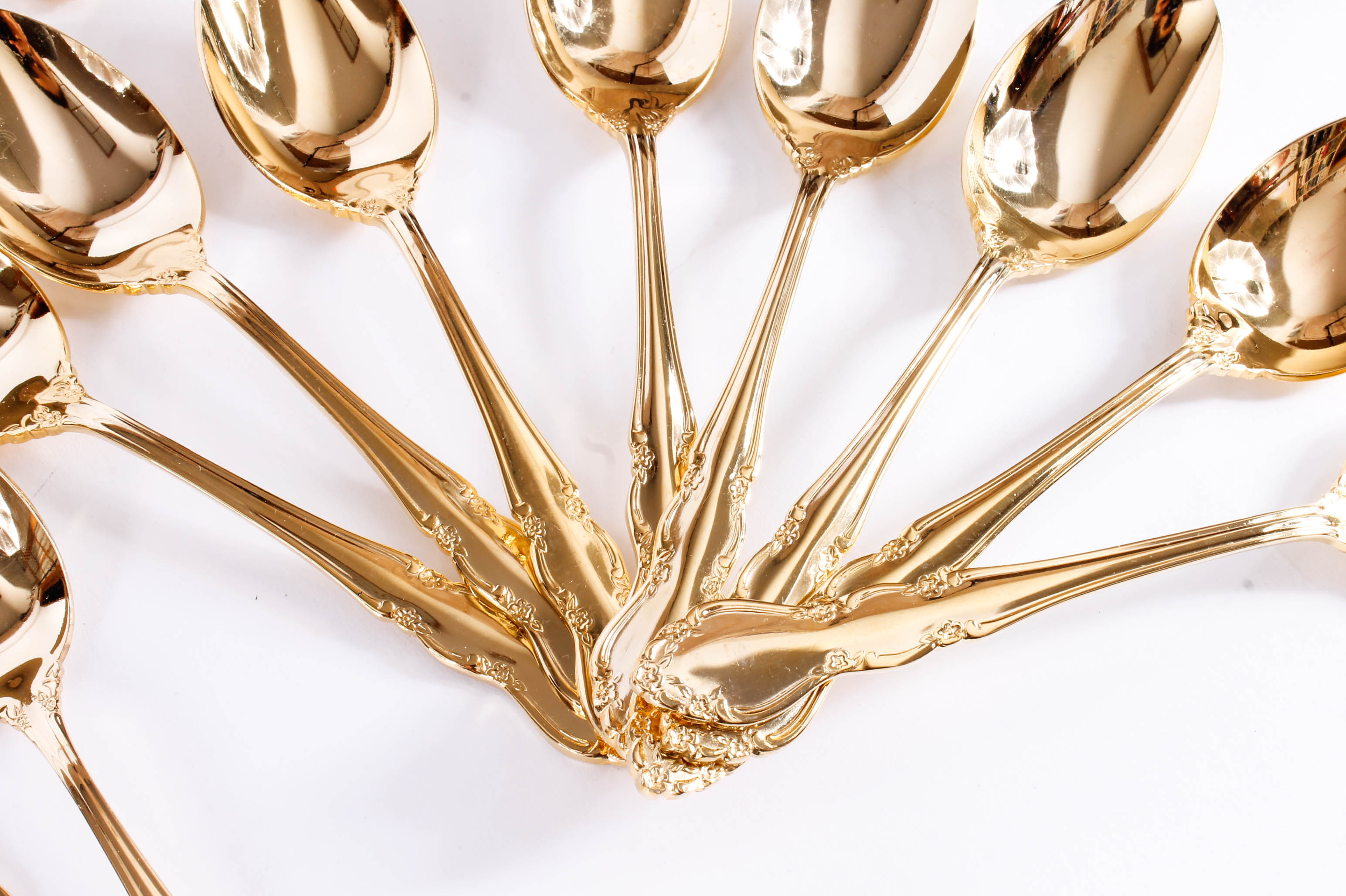 Towle "Golden Baroness" Gold-Plated Flatware