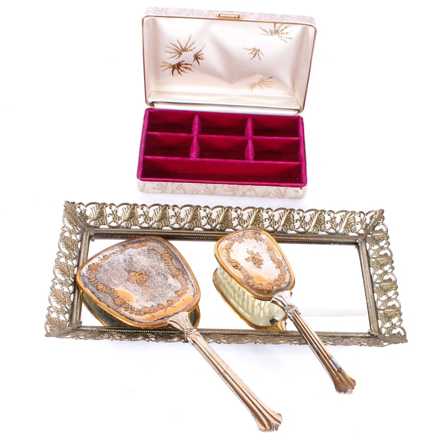 Variety of Vanity Accessories