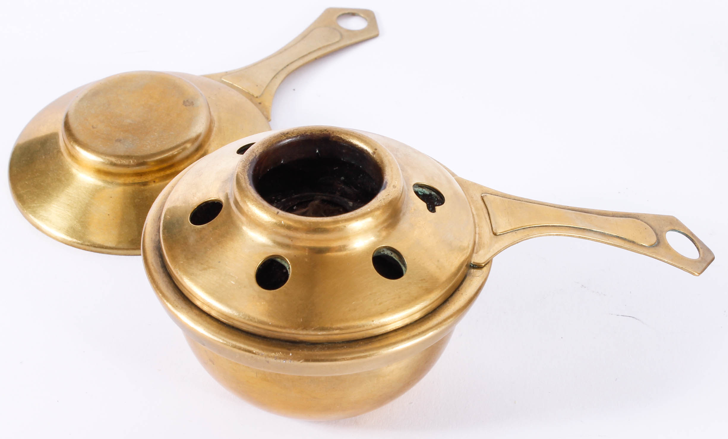 Vintage Copper Kettle with Warming Stand