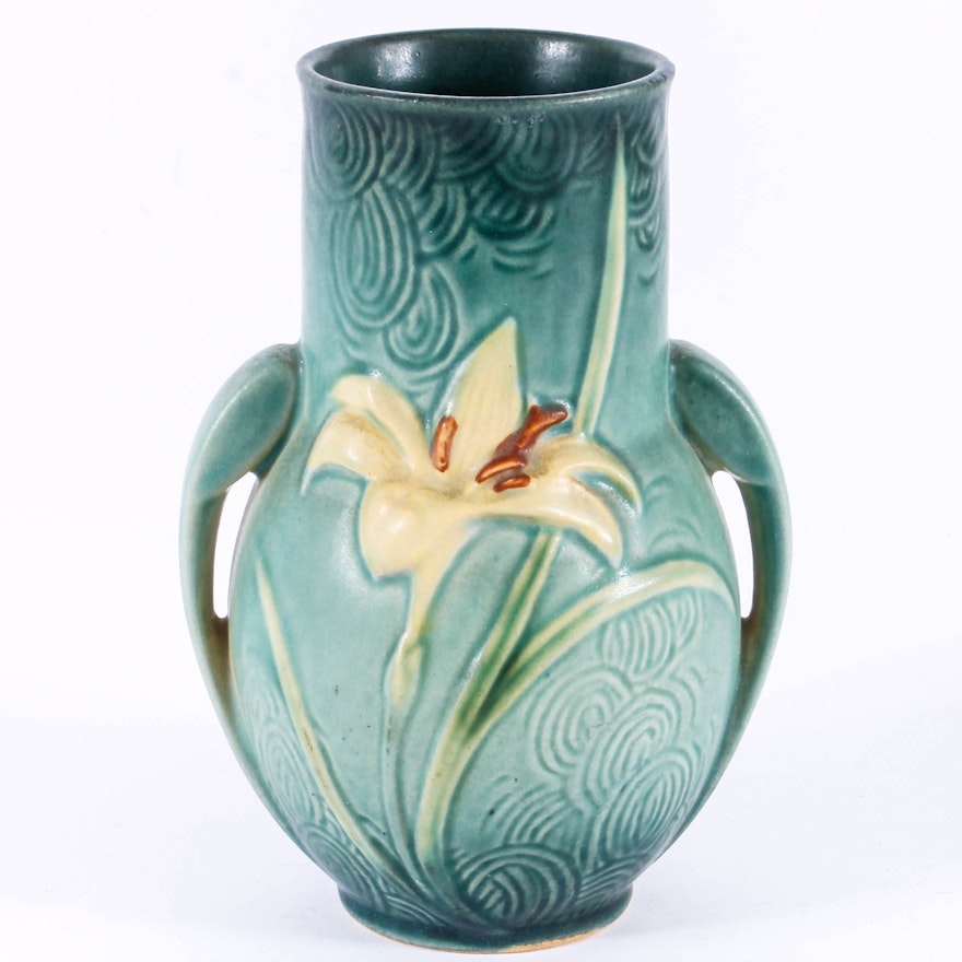 Roseville Pottery Zephyr Lily Vase