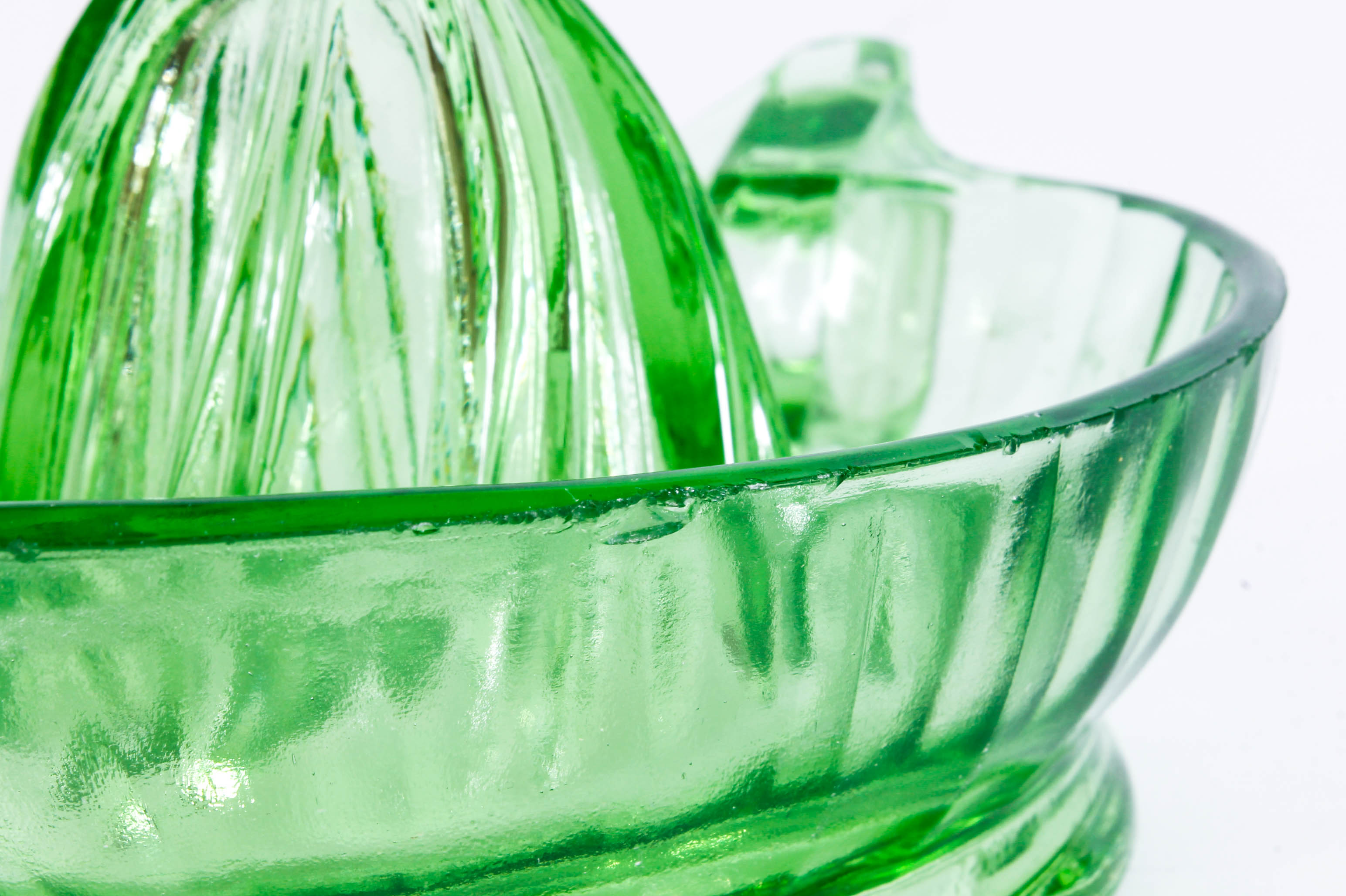 Vaseline and Green Glass Juicing Group