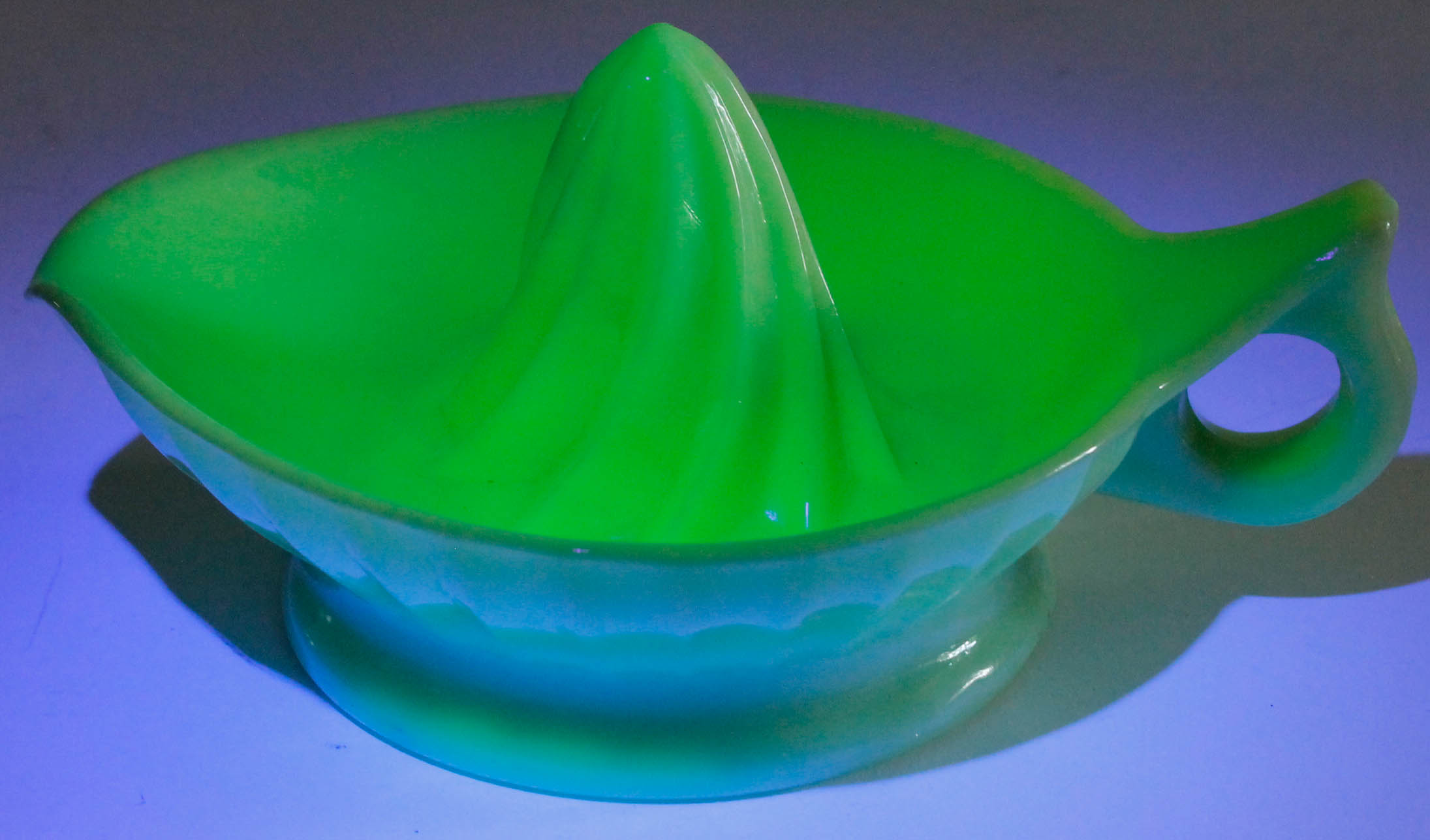 Vaseline and Green Glass Juicing Group