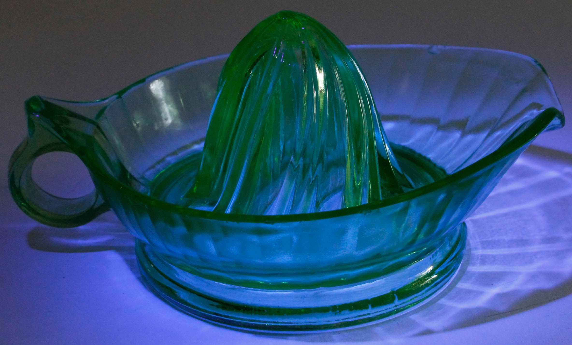 Vaseline and Green Glass Juicing Group