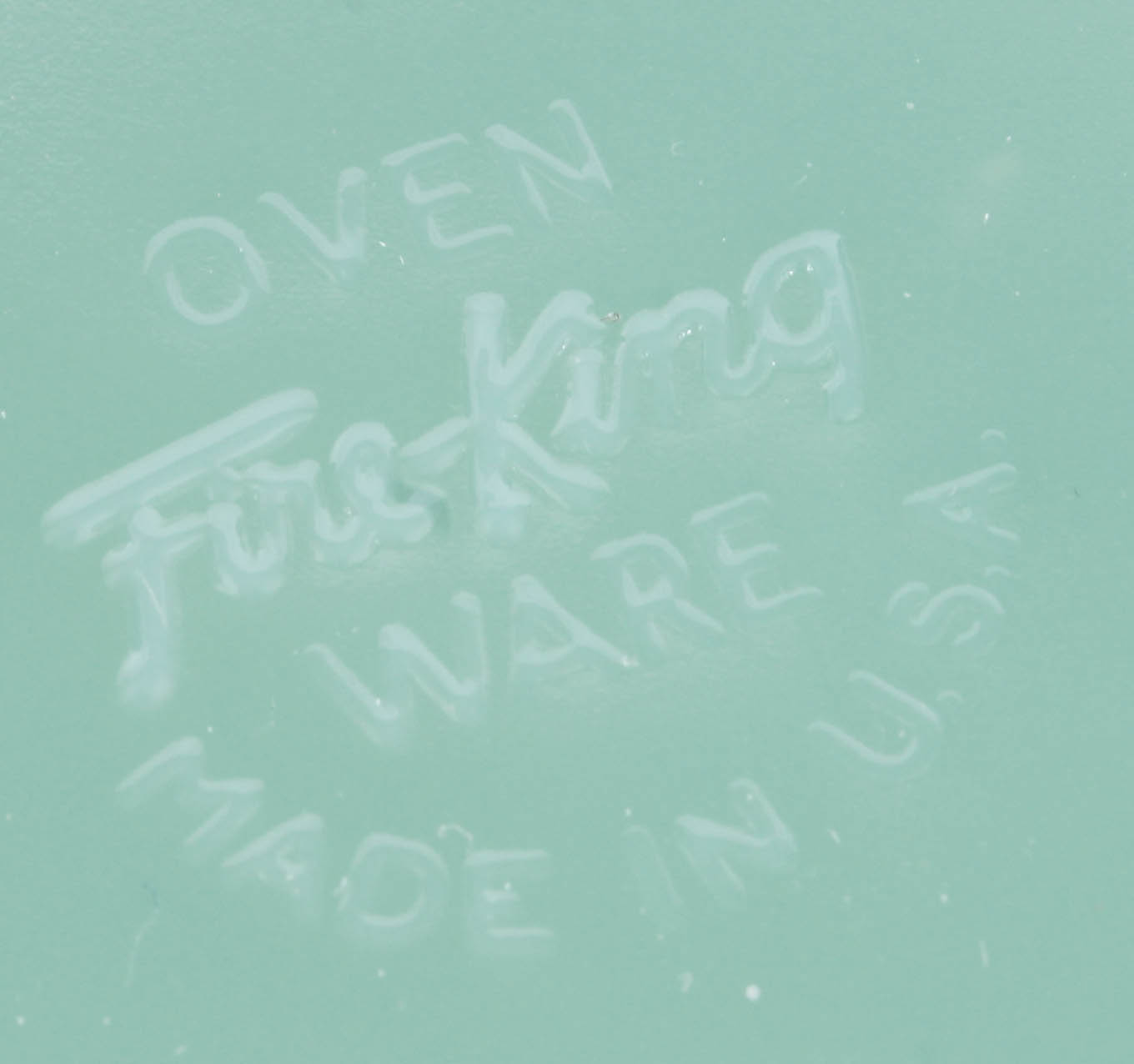 Vaseline and Green Glass Juicing Group