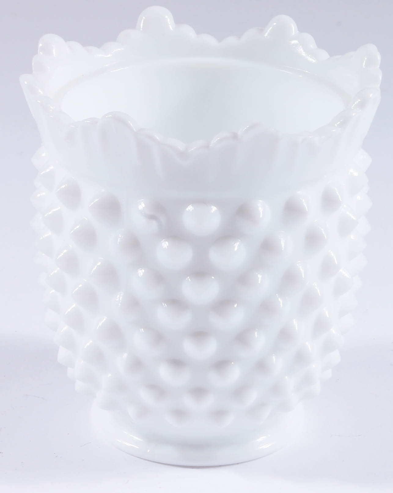 Hobnail Milk Glass Tableware
