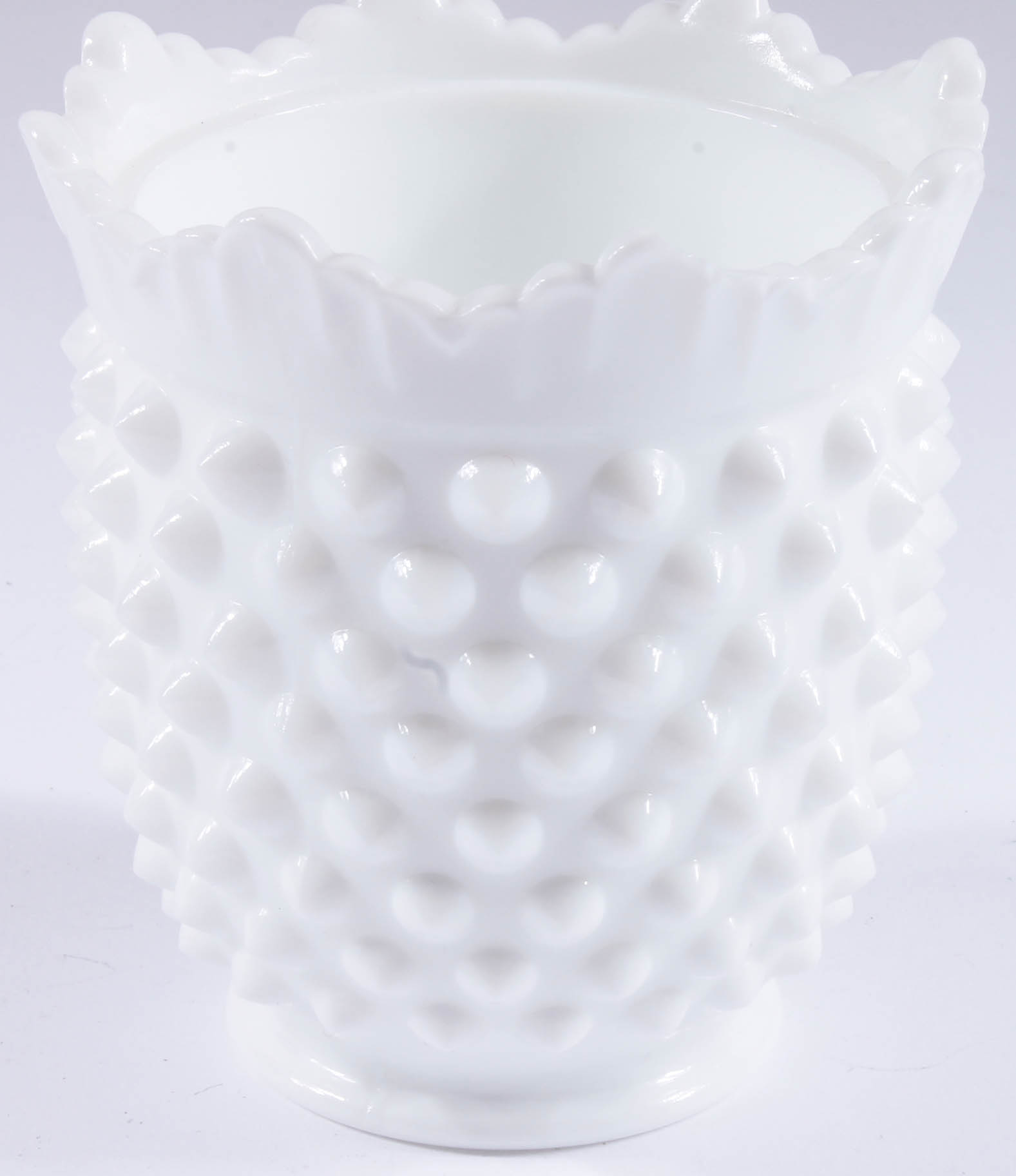 Hobnail Milk Glass Tableware