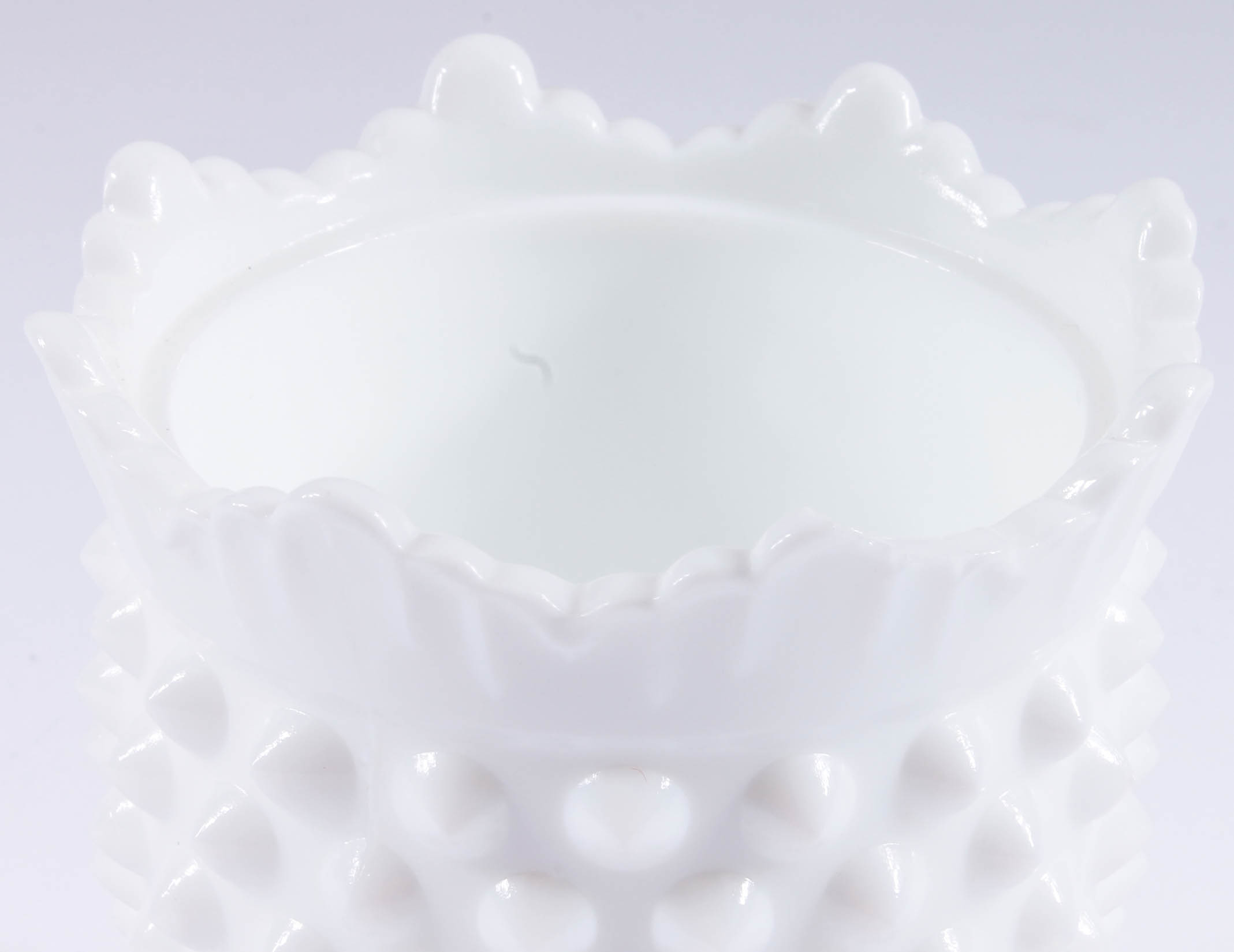 Hobnail Milk Glass Tableware