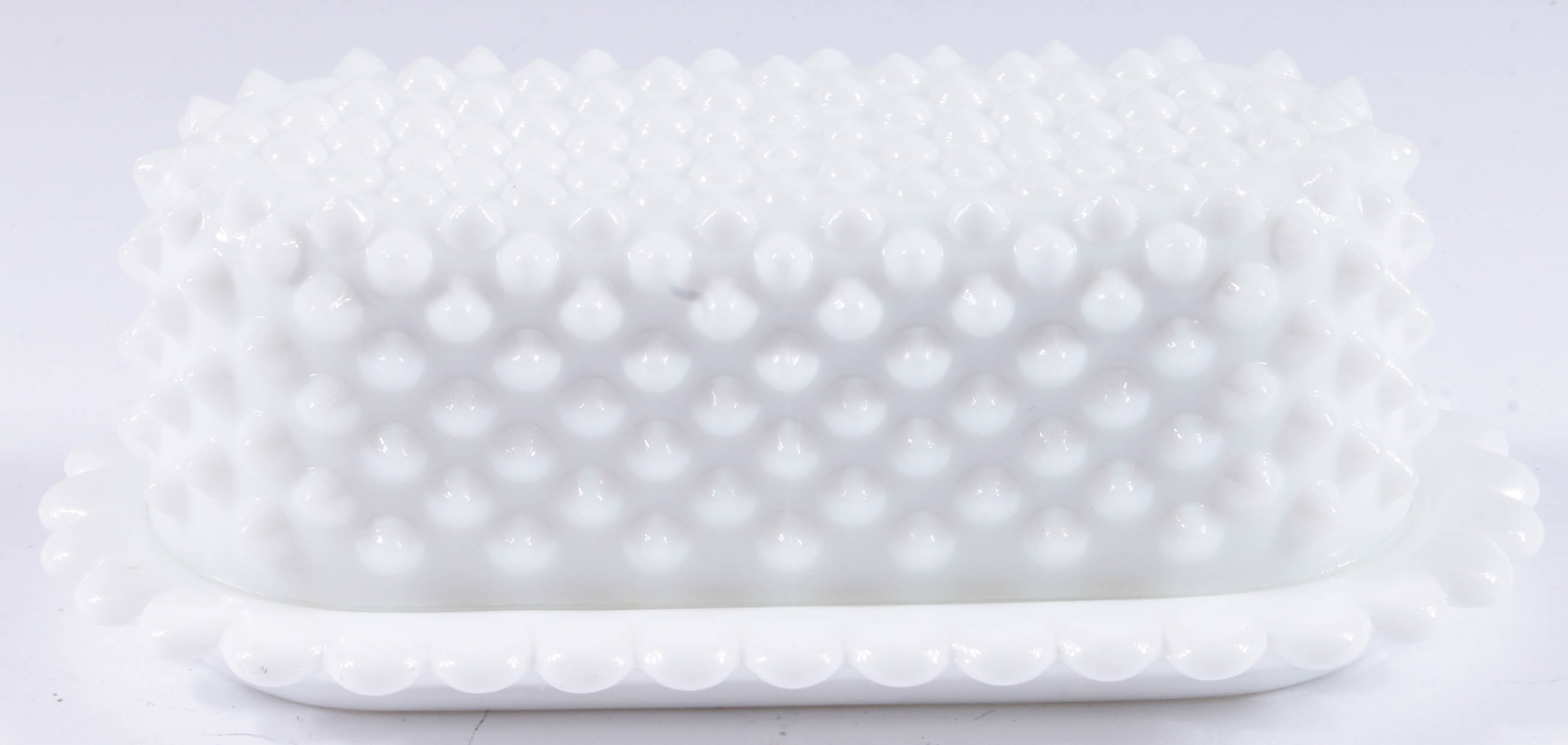 Hobnail Milk Glass Tableware