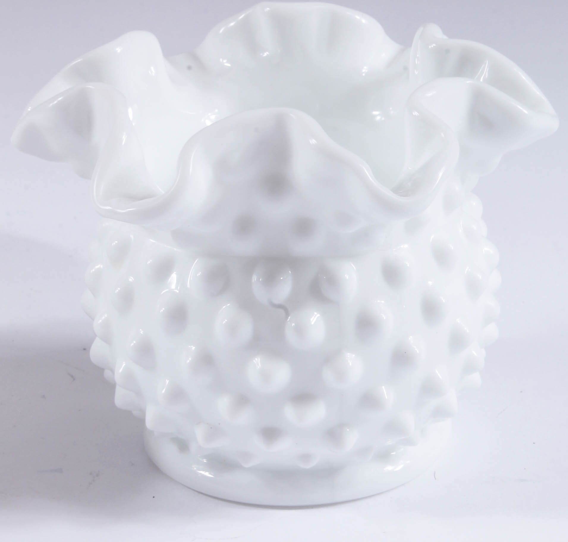 Hobnail Milk Glass Tableware