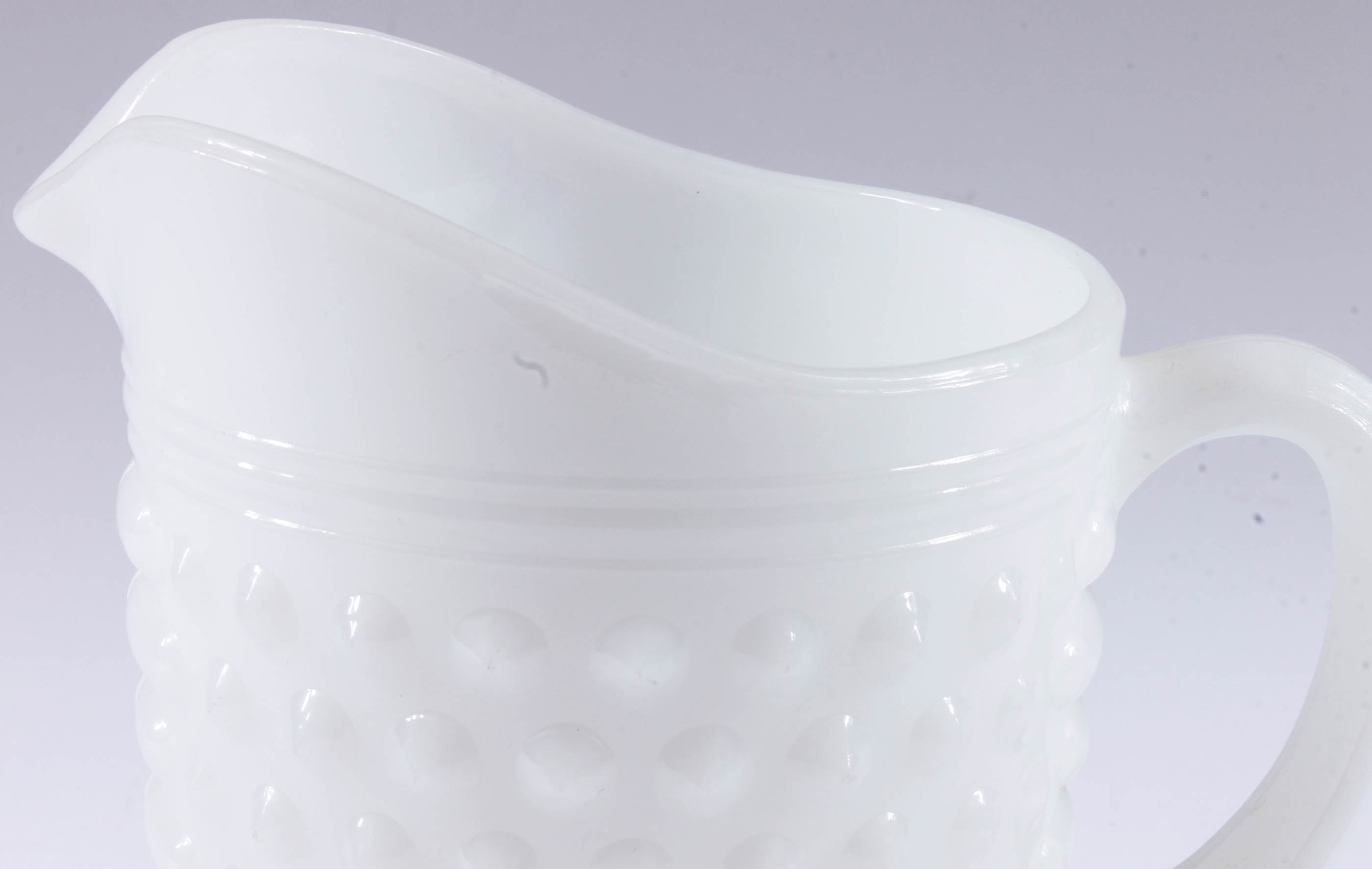 Hobnail Milk Glass Tableware
