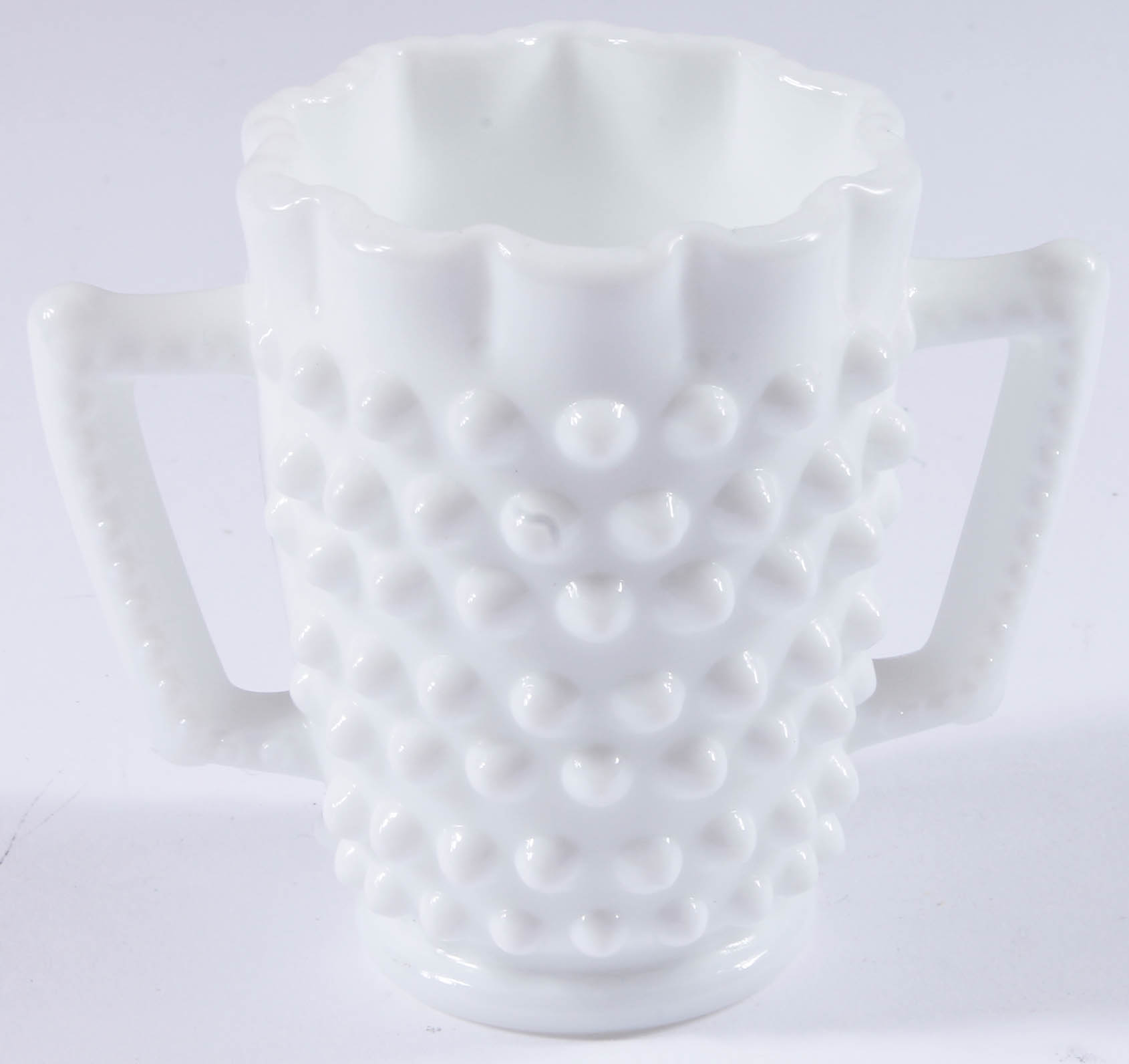 Hobnail Milk Glass Tableware