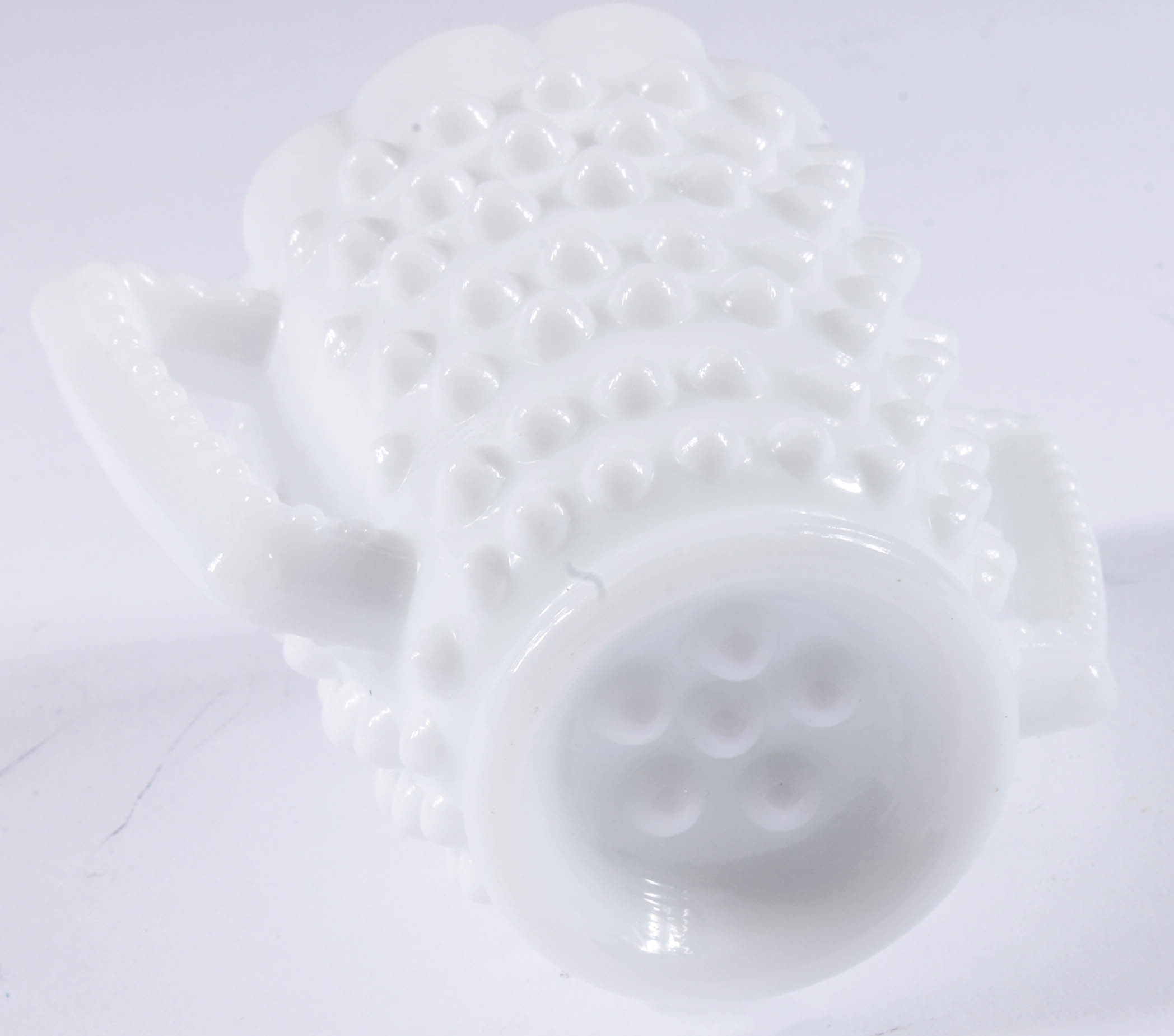 Hobnail Milk Glass Tableware