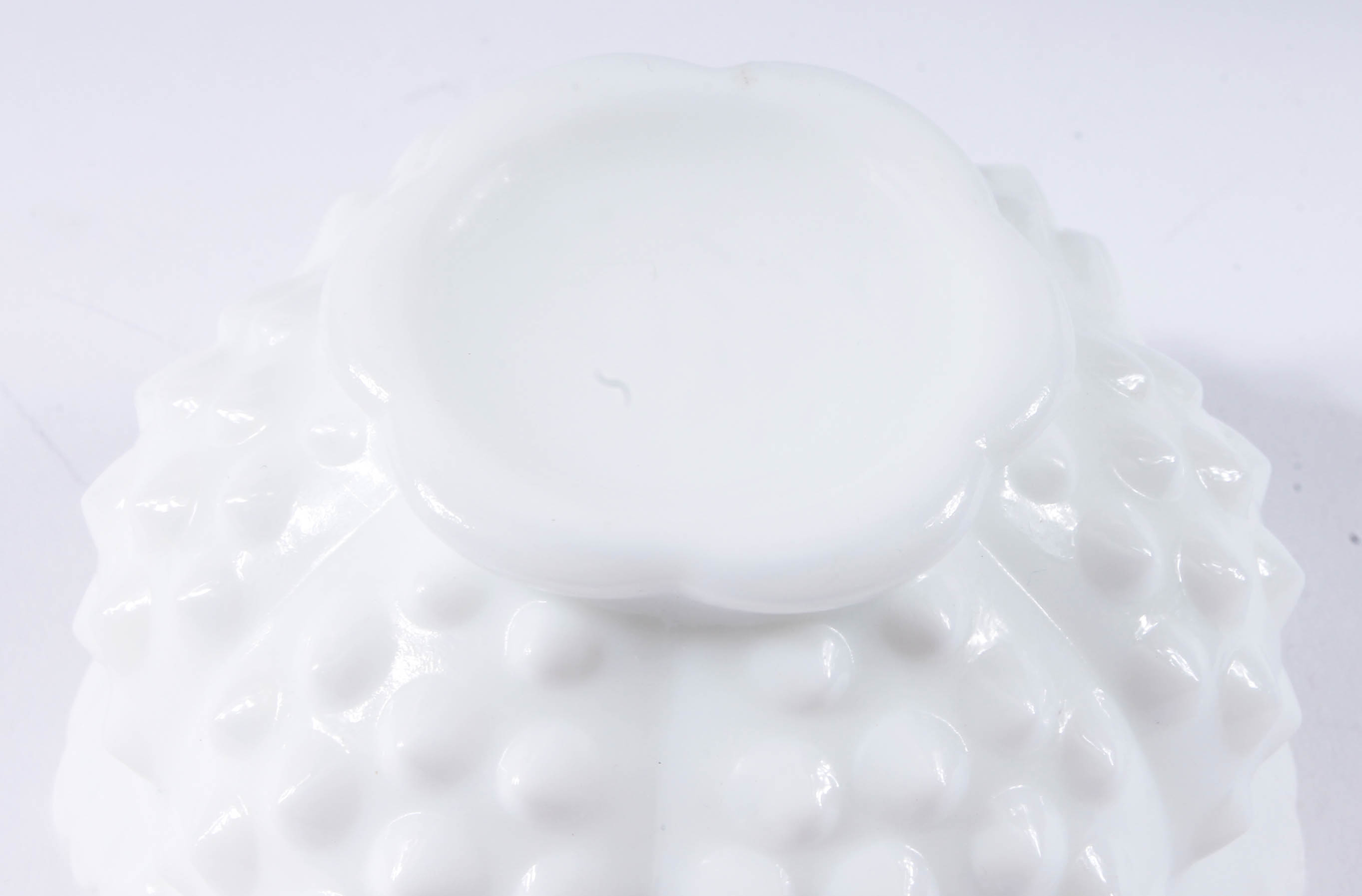 Hobnail Milk Glass Tableware