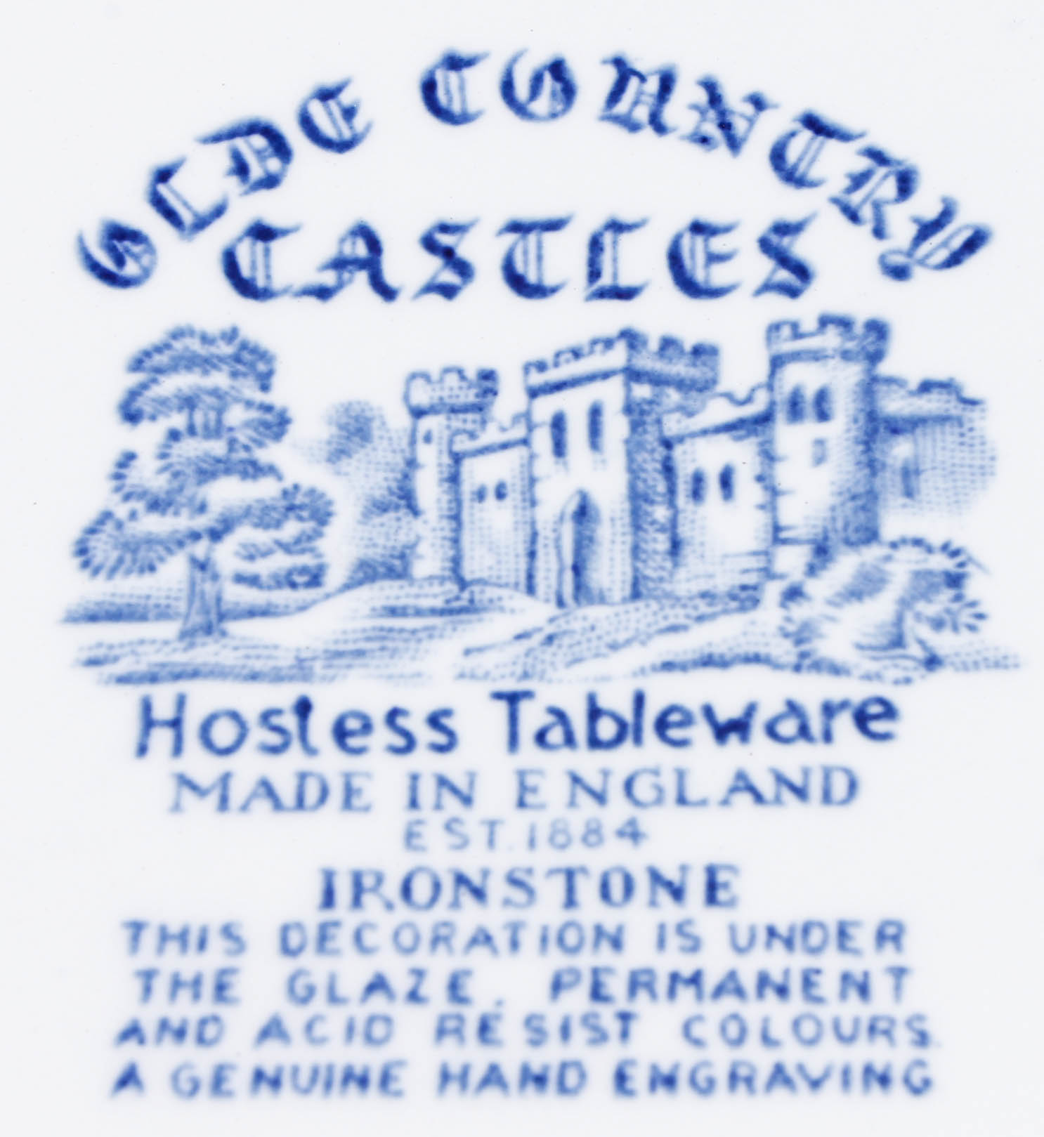 Blue and White Decorative Porcelain