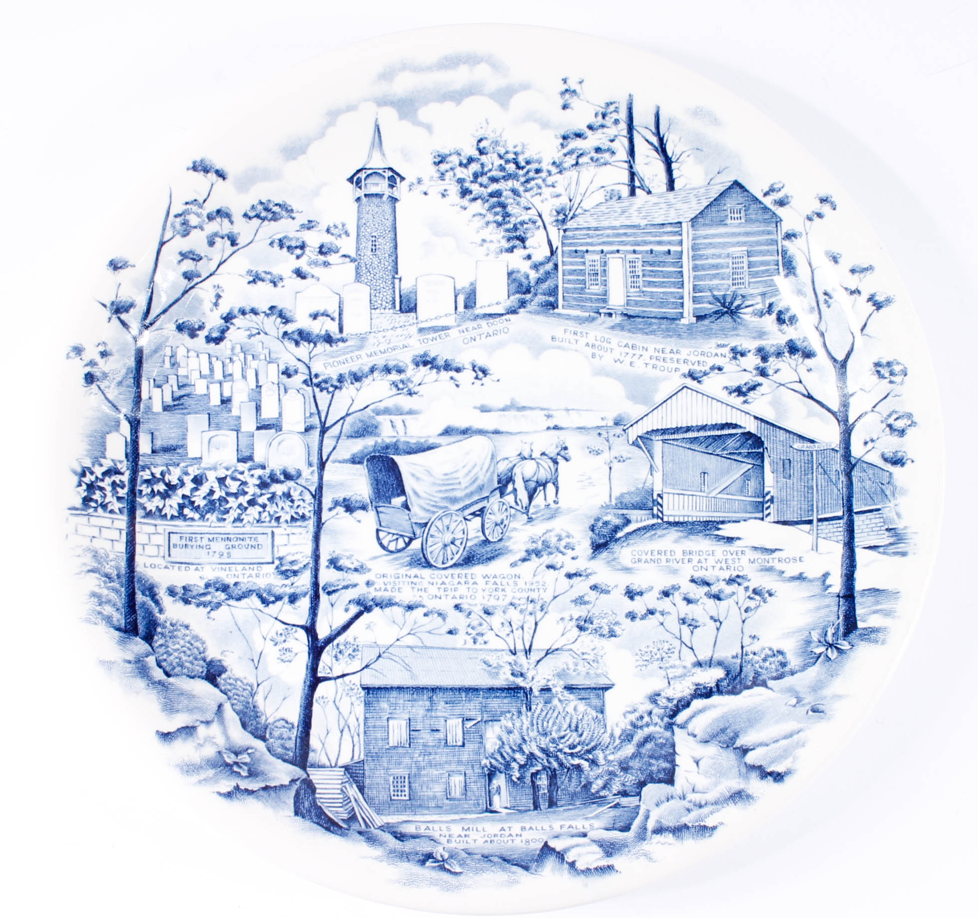 Blue and White Decorative Porcelain