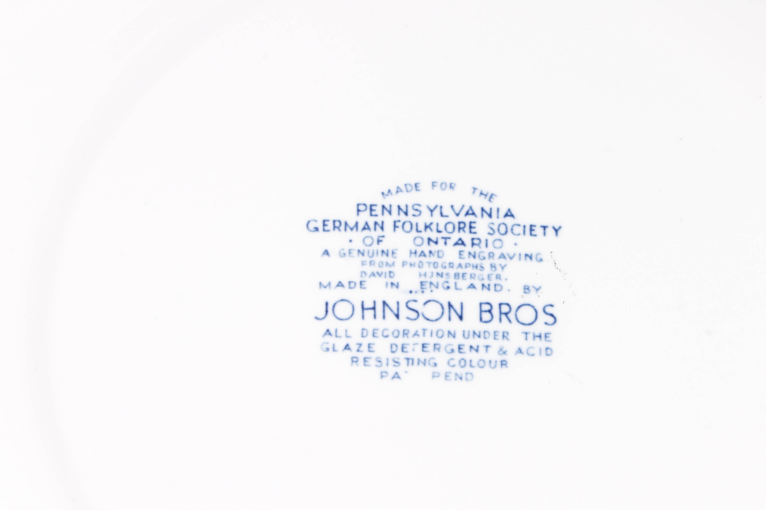 Blue and White Decorative Porcelain