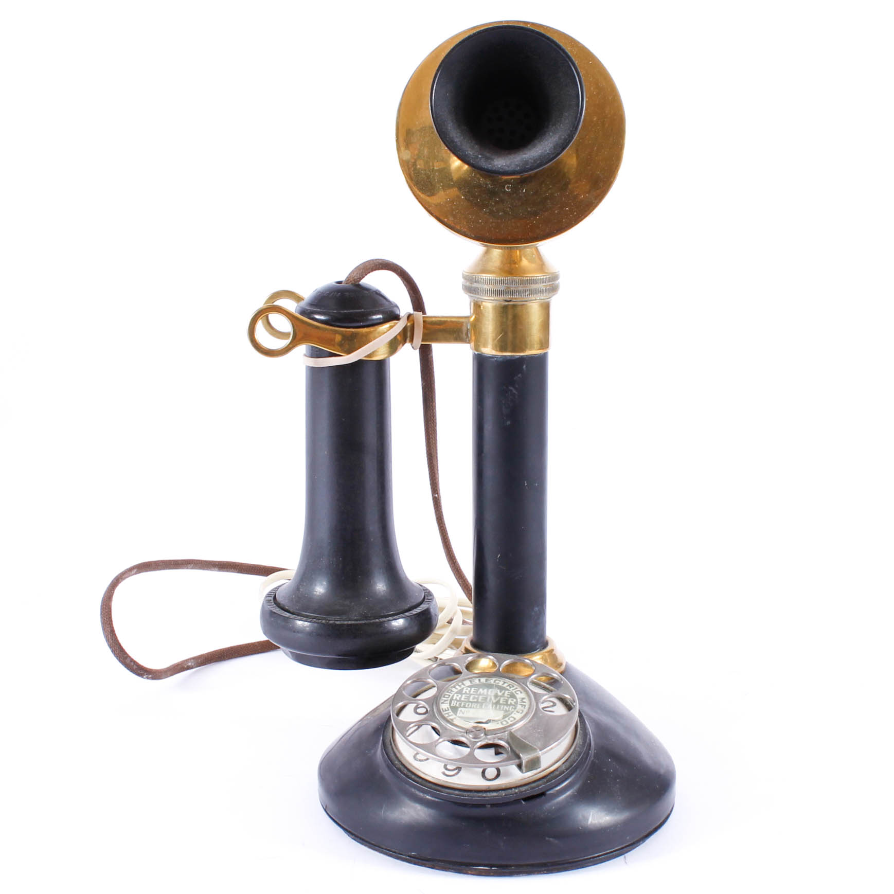 Vintage Stromberg-Carlson Candlestick Rotary Telephone