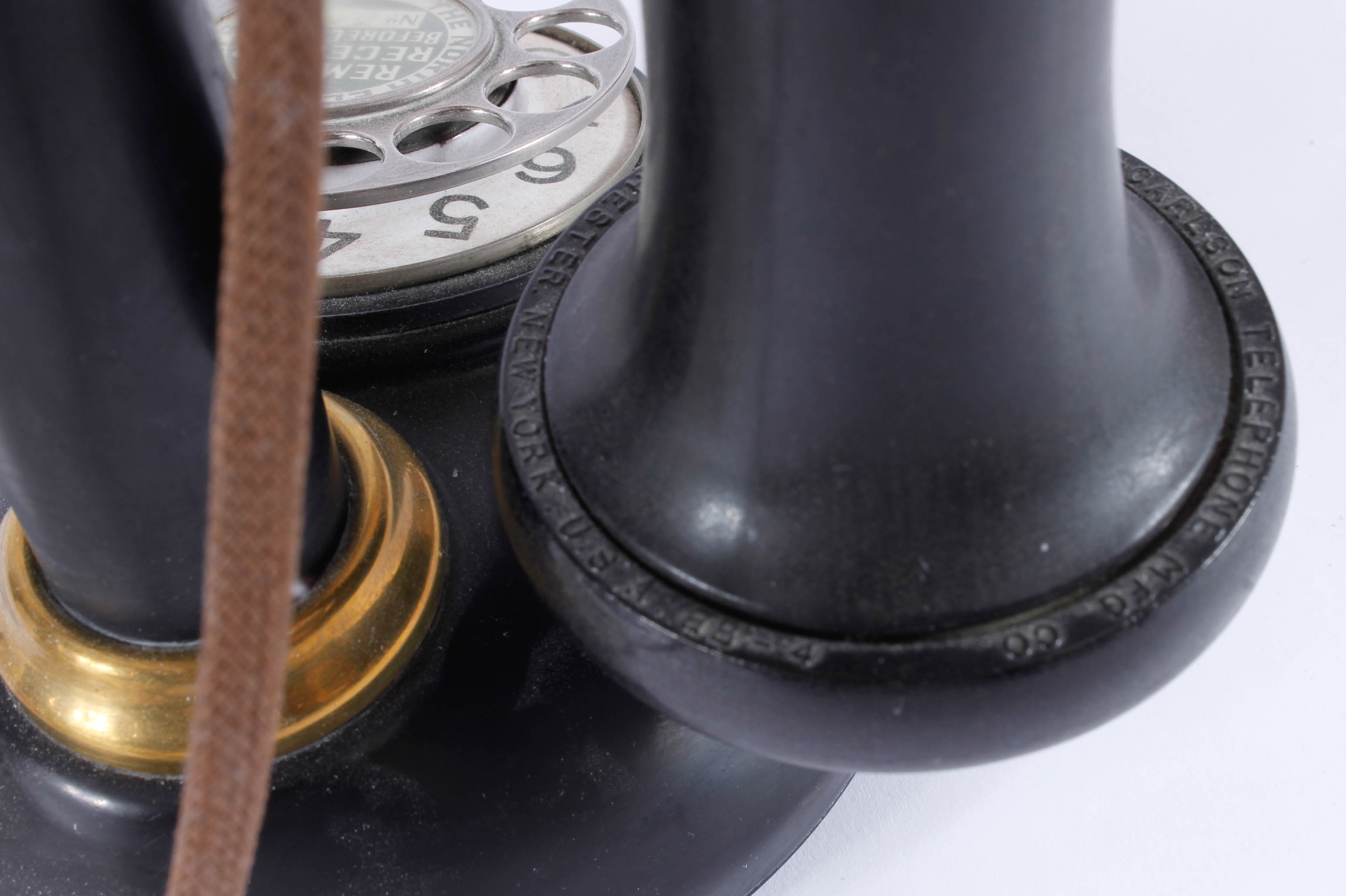 Vintage Stromberg-Carlson Candlestick Rotary Telephone