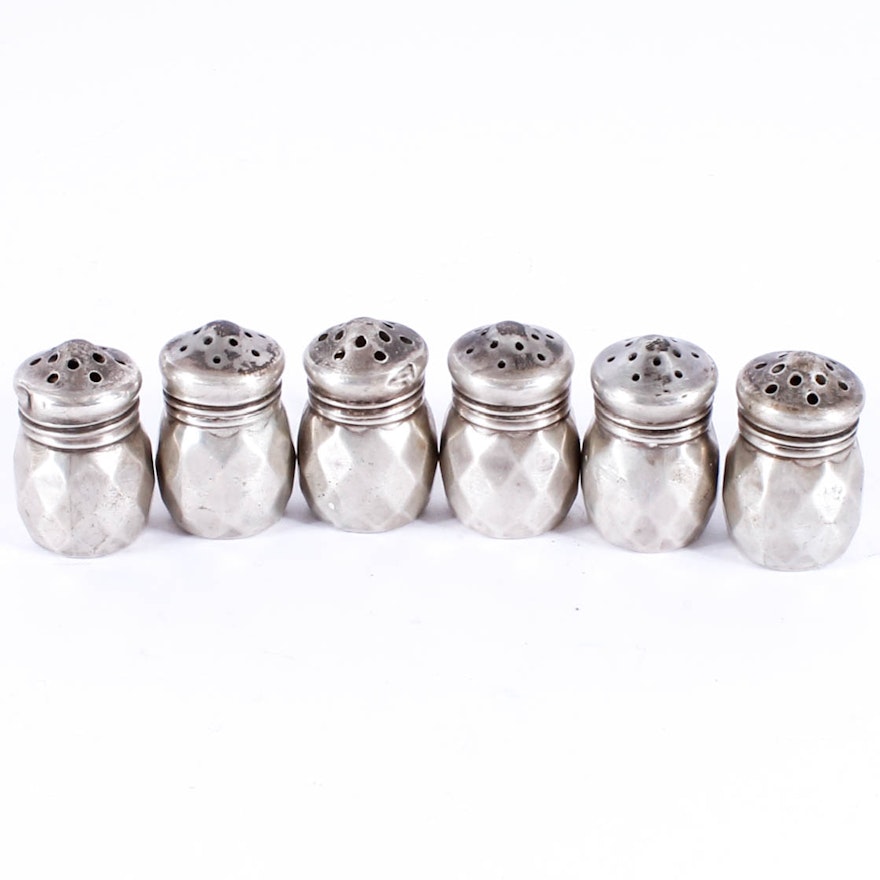 Collection of Sterling Silver Shakers