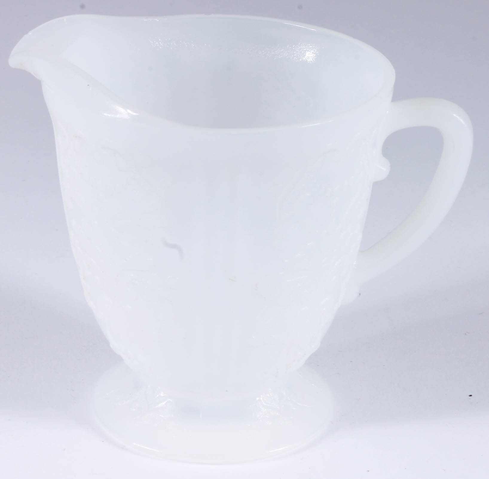 White Glass Tea Set