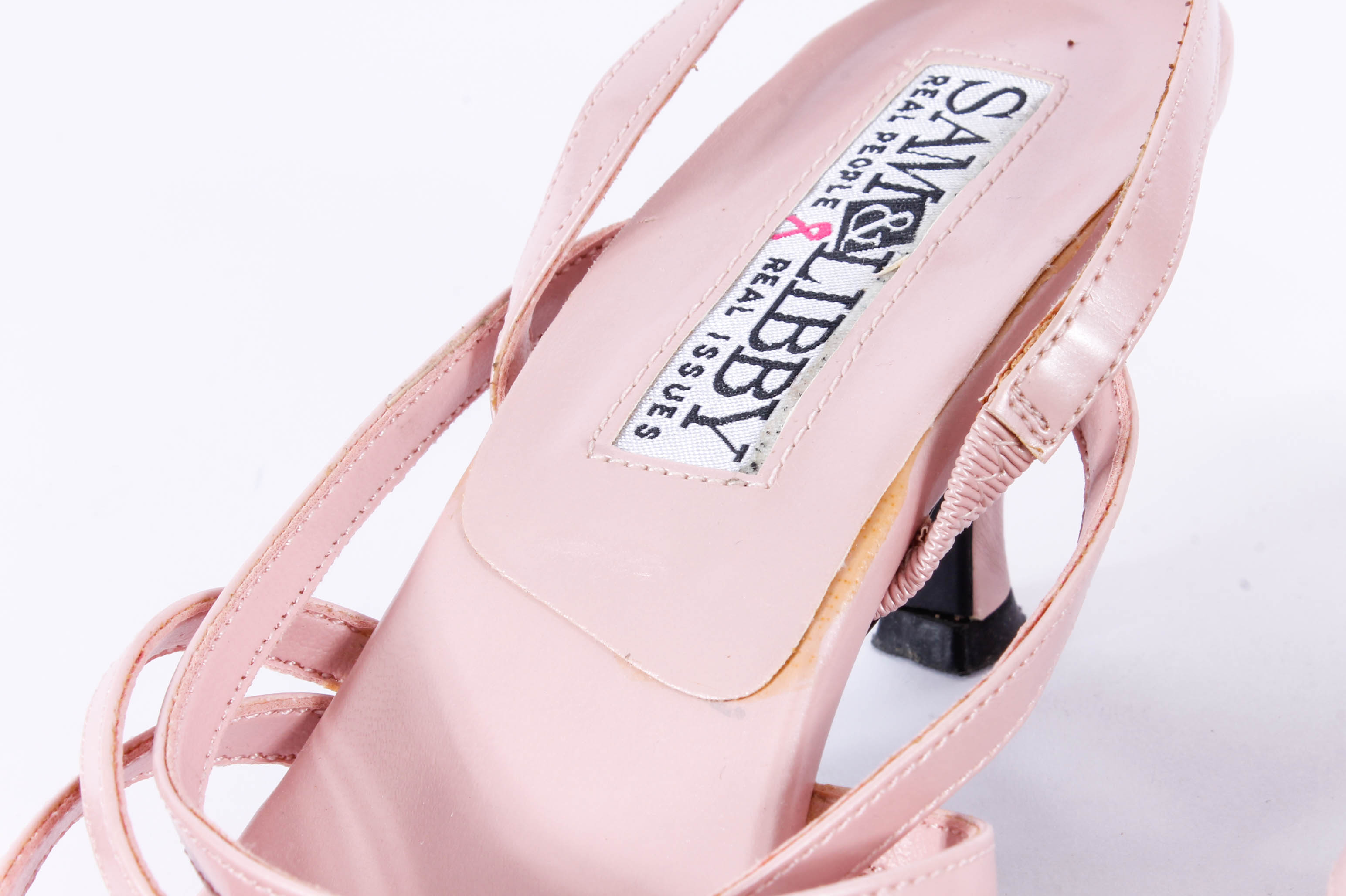 Women's Dress Sandals including a Pair of Brazilian Heels with Coiled Metal Heel